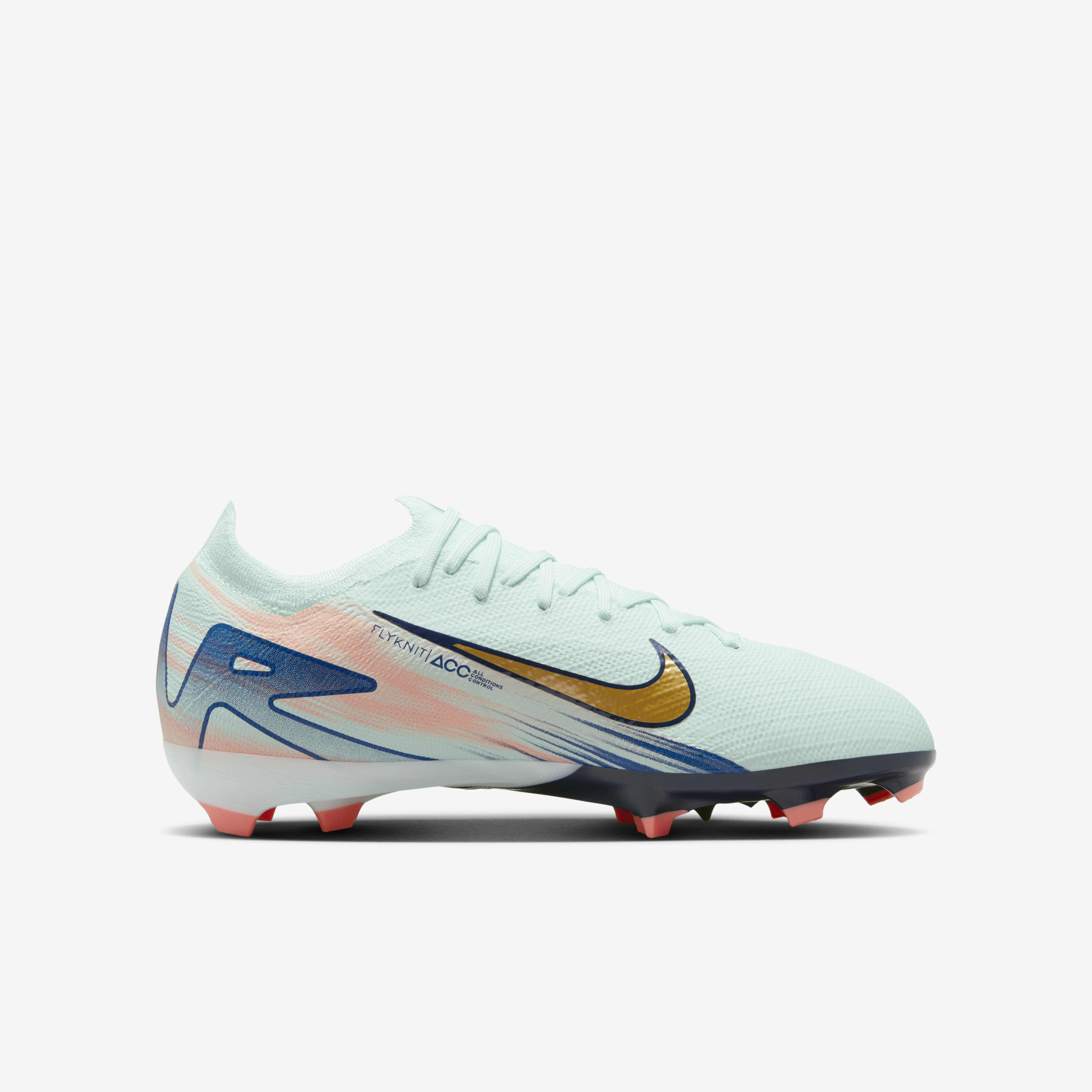 Buy Nike Jr. Vapor 16 Pro Mercurial Dream Speed Older Kids FG Low Top Football Boot Barely Green Crimson Pulse Metallic Gold Coin Nike Kuwait Official
