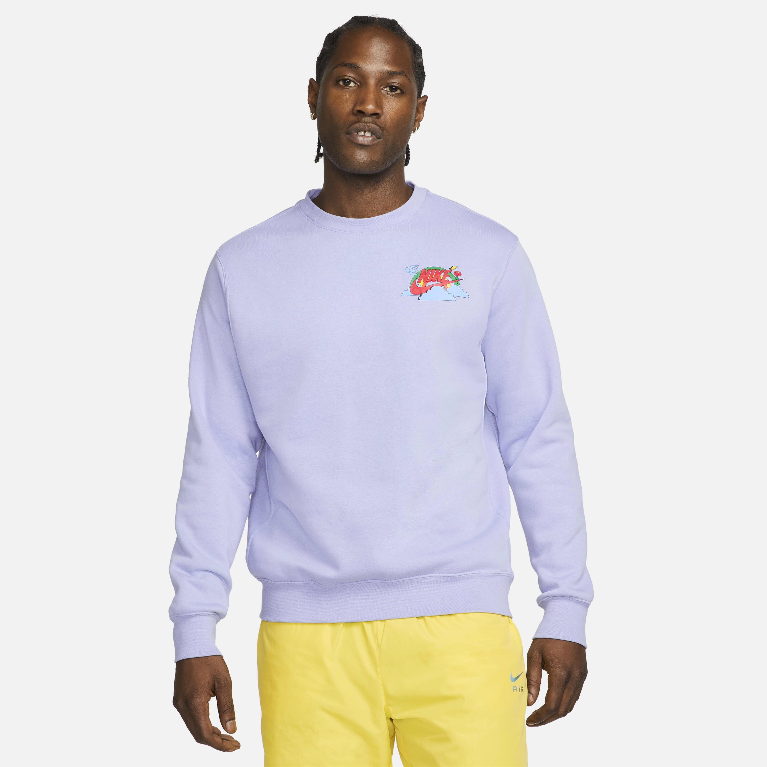 Buy Nike Sportswear Men s Fleece Crew Nike Kuwait Official