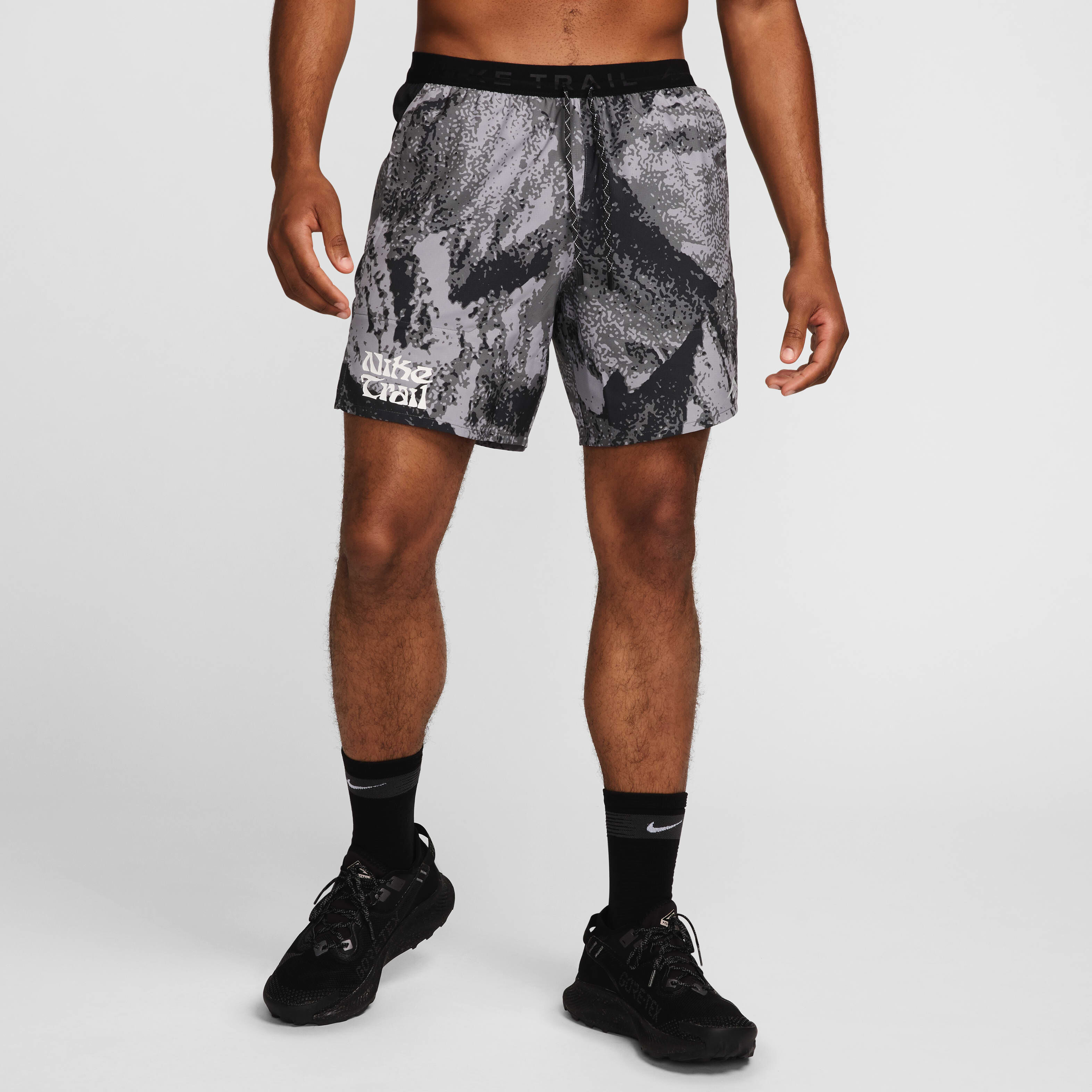 Buy Nike Trail Stride Men s 18cm approx. Dri FIT Brief Lined Running Shorts Nike Kuwait Official