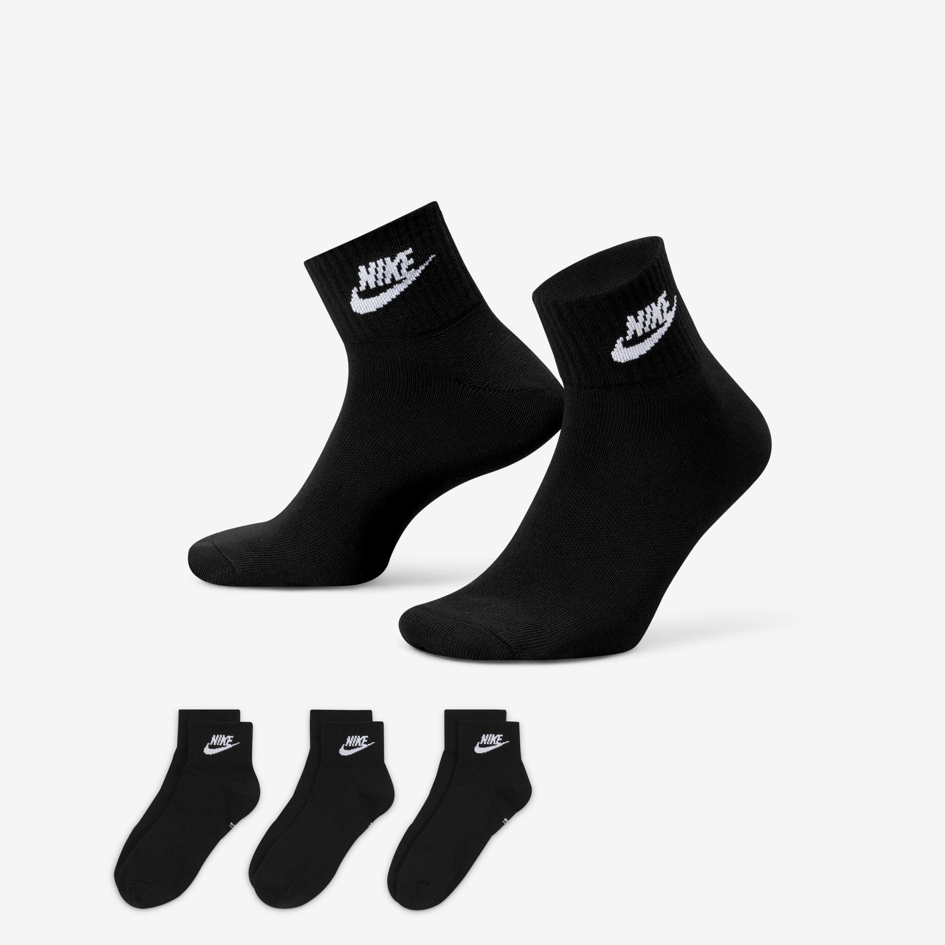 Buy Nike Everyday Essential Ankle Socks 3 Pairs Nike Kuwait Official