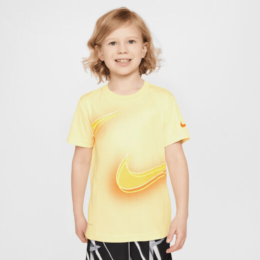 Kids Collection-Nike, Nike Dri-FIT, Little Kids' Stacked Up Swoosh T-Shirt