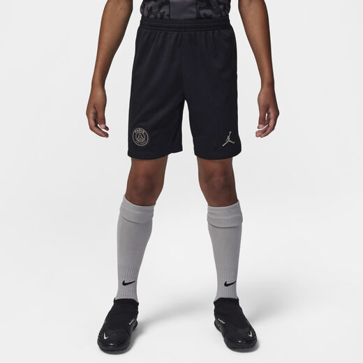 Psg Jordan Shorts-Jordan, Paris Saint-Germain 2023/24 Stadium Third, Older Kids' Nike Dri-FIT Football Shorts