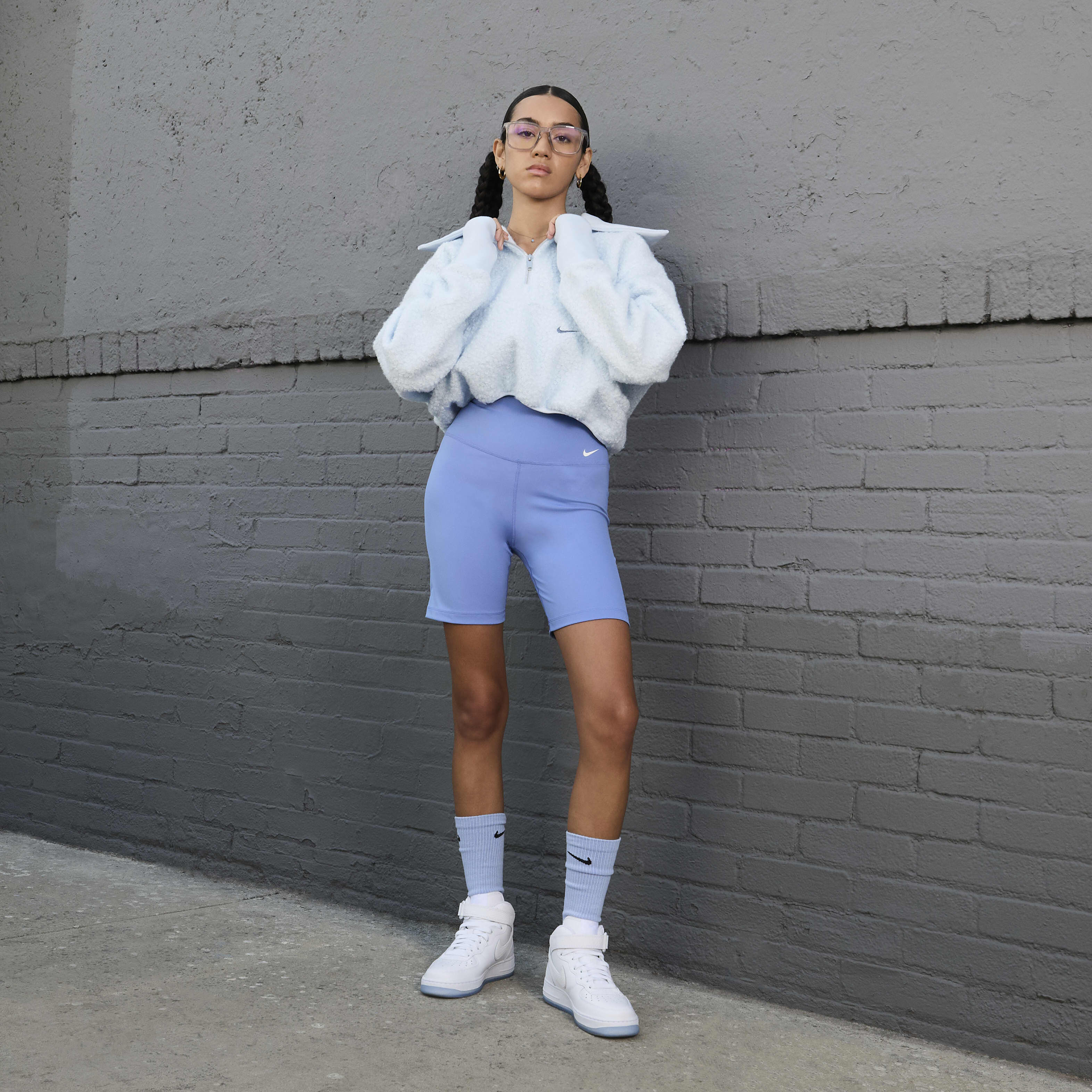 Nike air force 1 mid with shorts discount