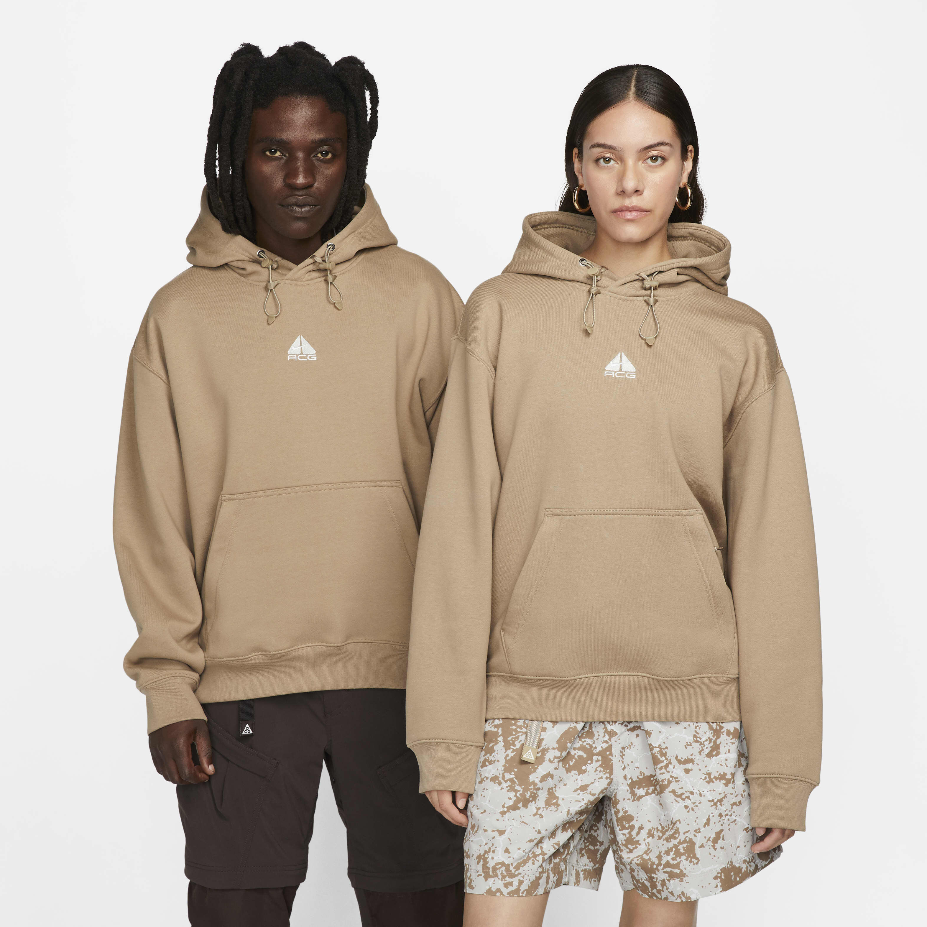 nike acg khaki hoodie