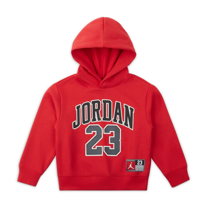 Buy Jordan Fleece Pullover Hoodie Little Kids Hoodie Gym Red