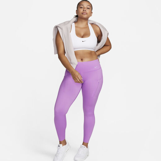 Running Trousers & Leggings-Nike, Nike Go, Women's Mid-Rise 7/8 Leggings with Pockets Running Trousers & Leggings-Nike, Nike Go, Women's Mid-Rise 7/8 Leggings with Pockets
