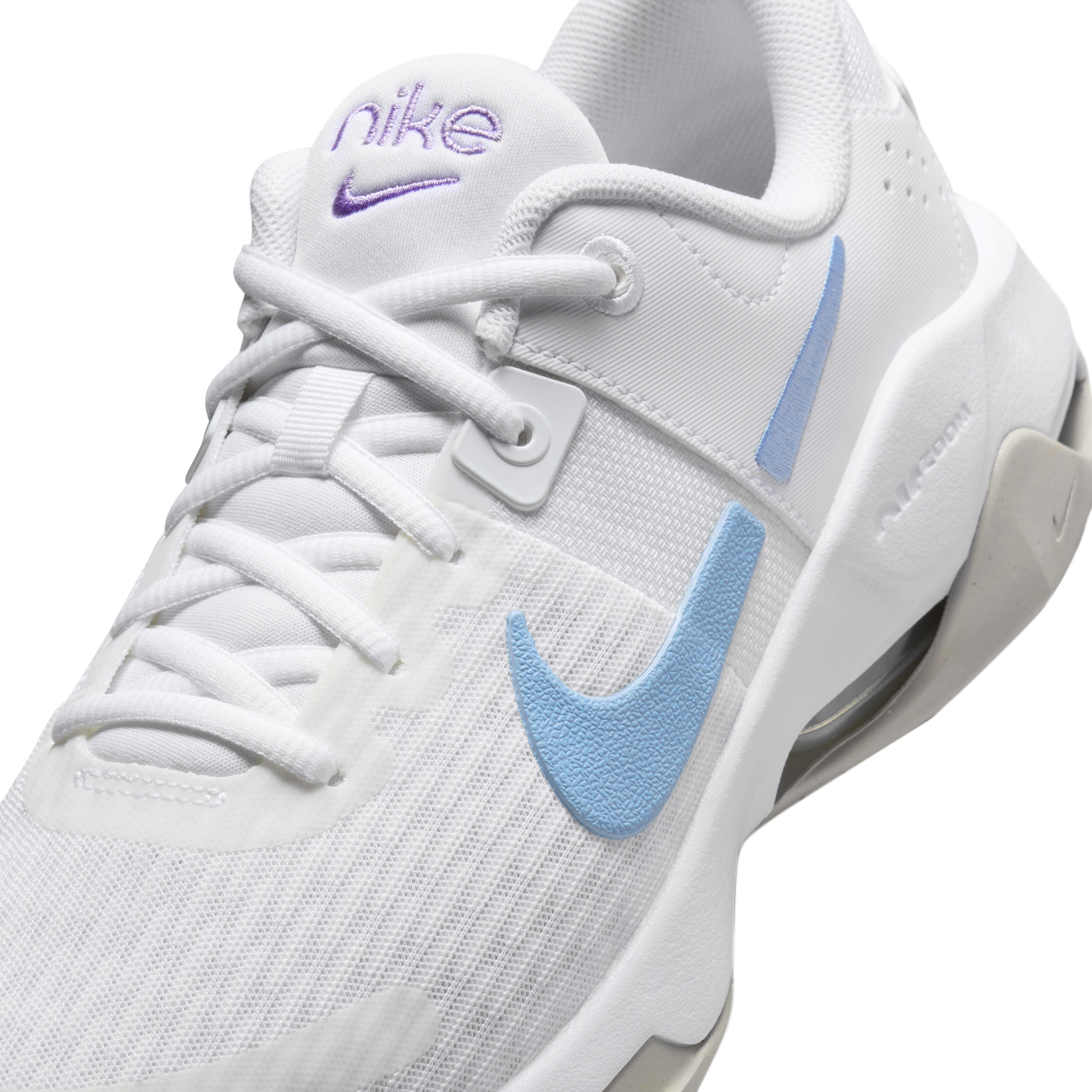 Buy Nike Zoom Bella 6 Women s Workout Shoes White Light Iron Ore Lilac Bloom Light Armoury Blue Nike Kuwait Official