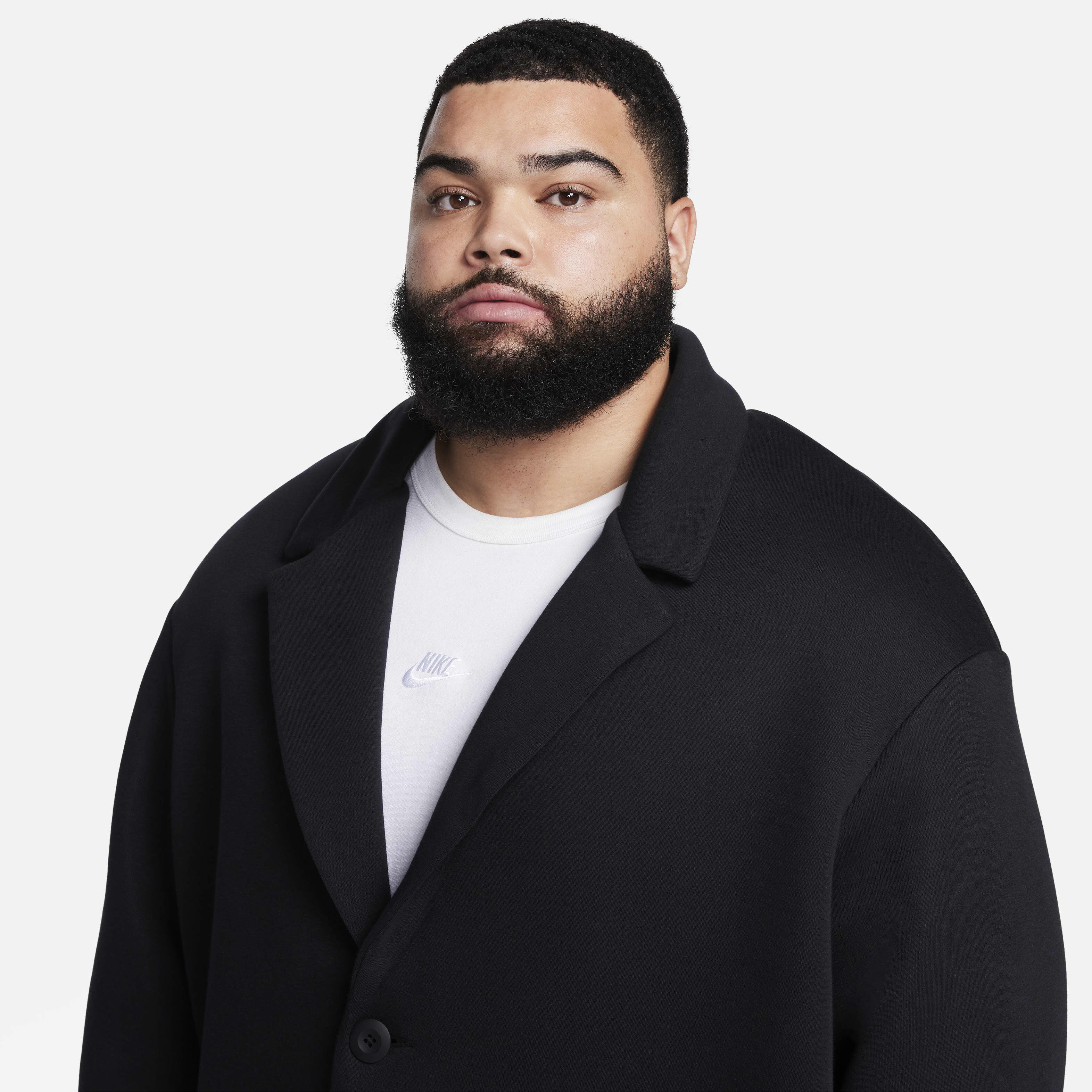 Buy Nike Sportswear Tech Fleece Re-Imagined Men's Loose Fit Trench Coat -  Black/Black | Nike Kuwait Official