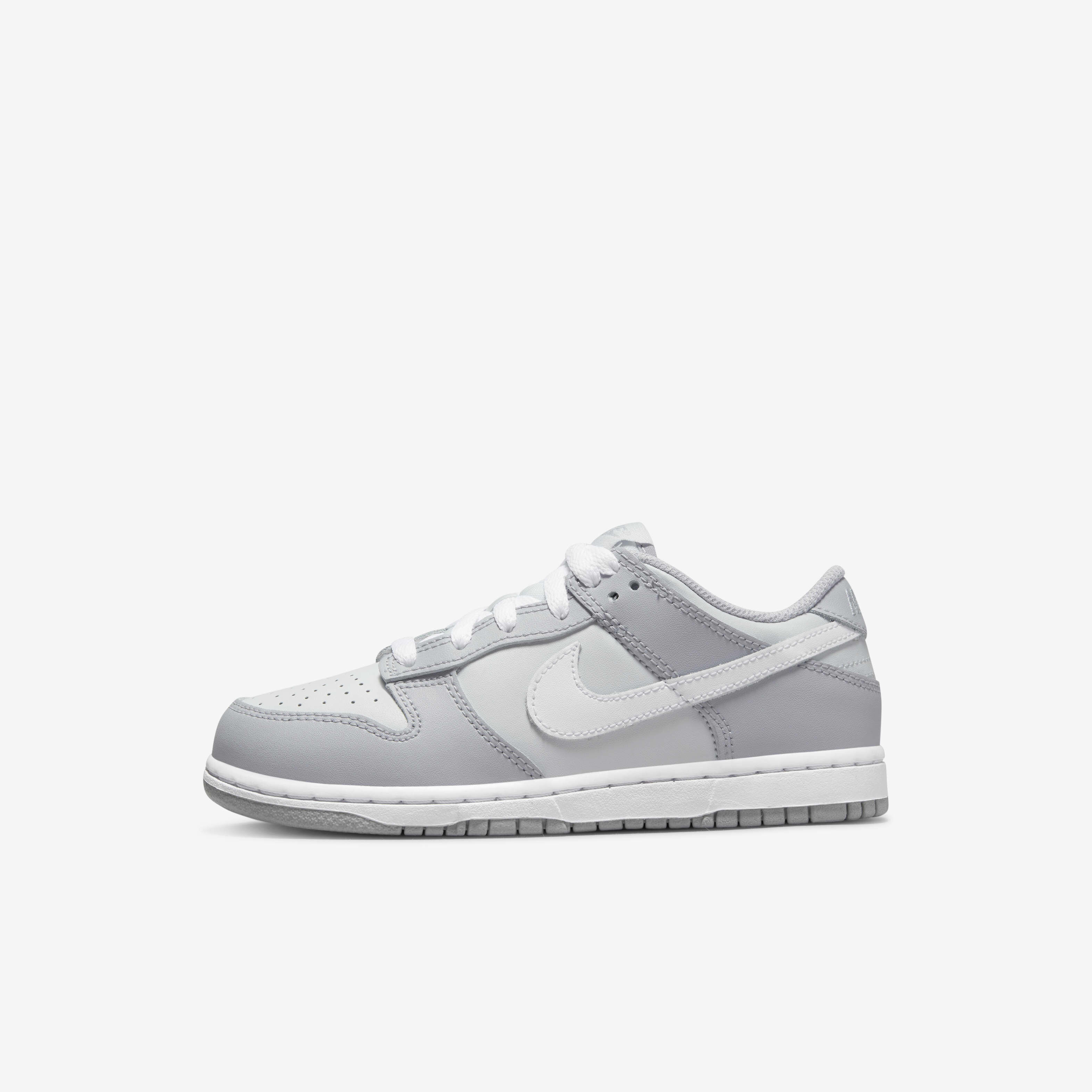 【milkkun】 Buy Nike Dunk Low Younger Kids' Shoes - Pure Platinum/Wolf