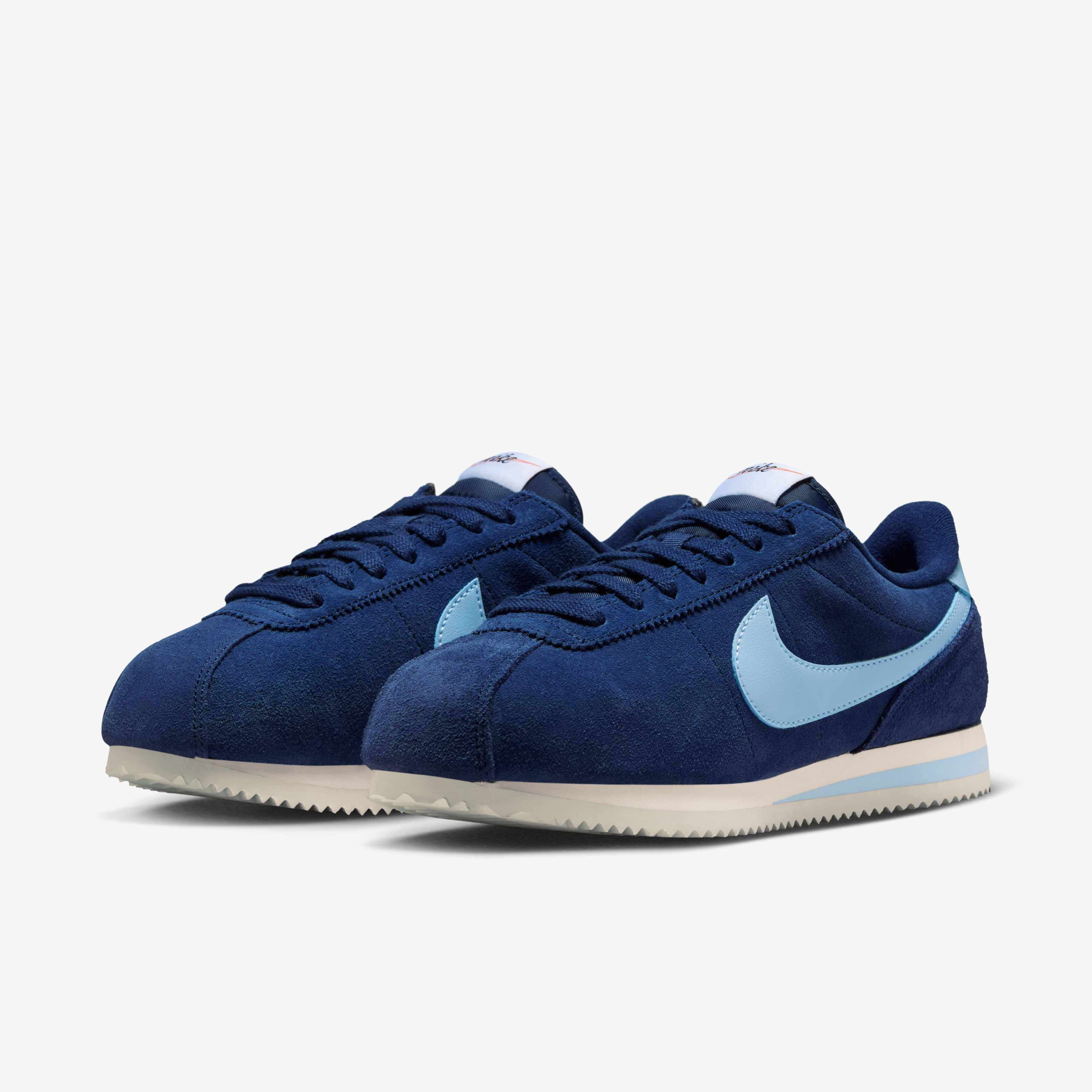 nike cortez womens navy blue