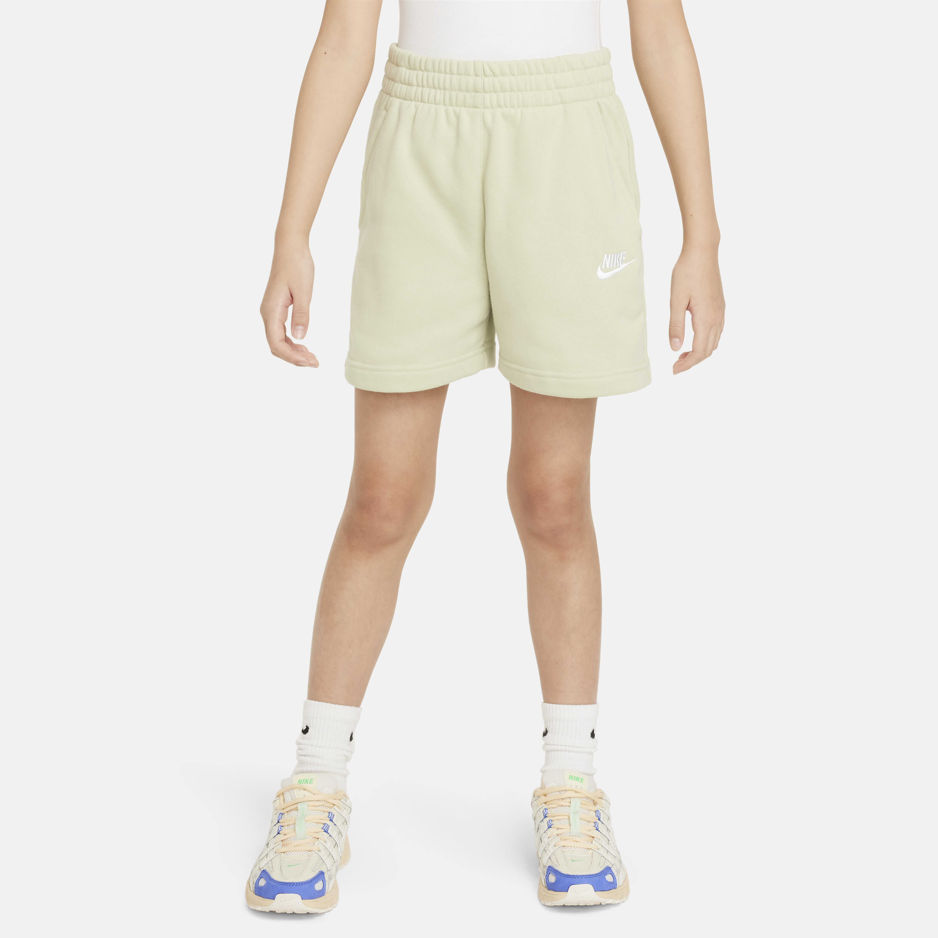 Buy Nike Sportswear Club Fleece Older Kids Girls 13cm approx. French Terry Shorts Nike Kuwait Official
