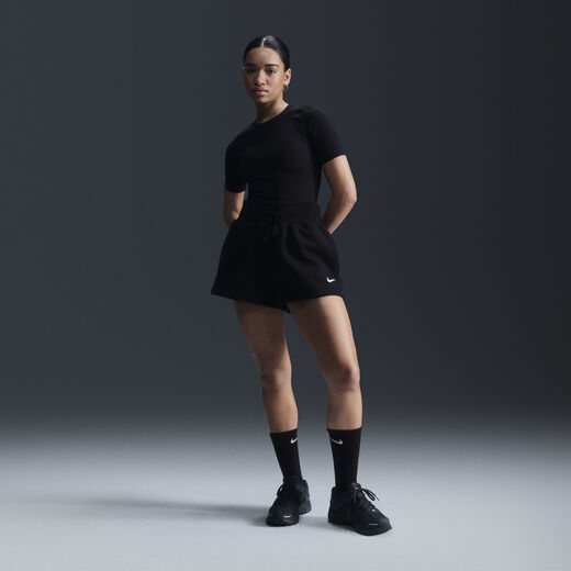 Shorts-Nike, Nike Sportswear Phoenix Fleece, Women's High-Waisted Loose Shorts