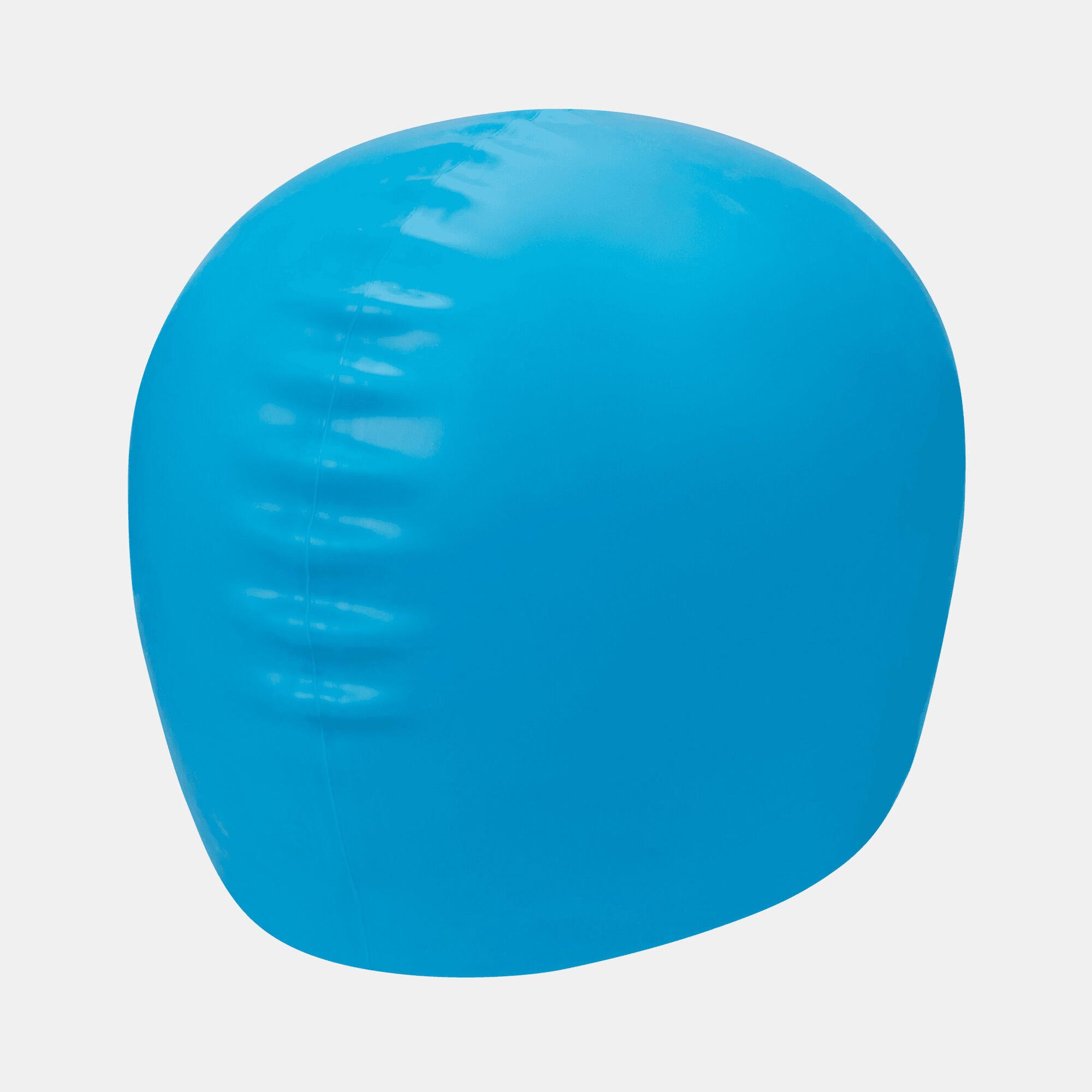 قبعة السباحة سوليد سيليكون للاطفال الكبار image number 0