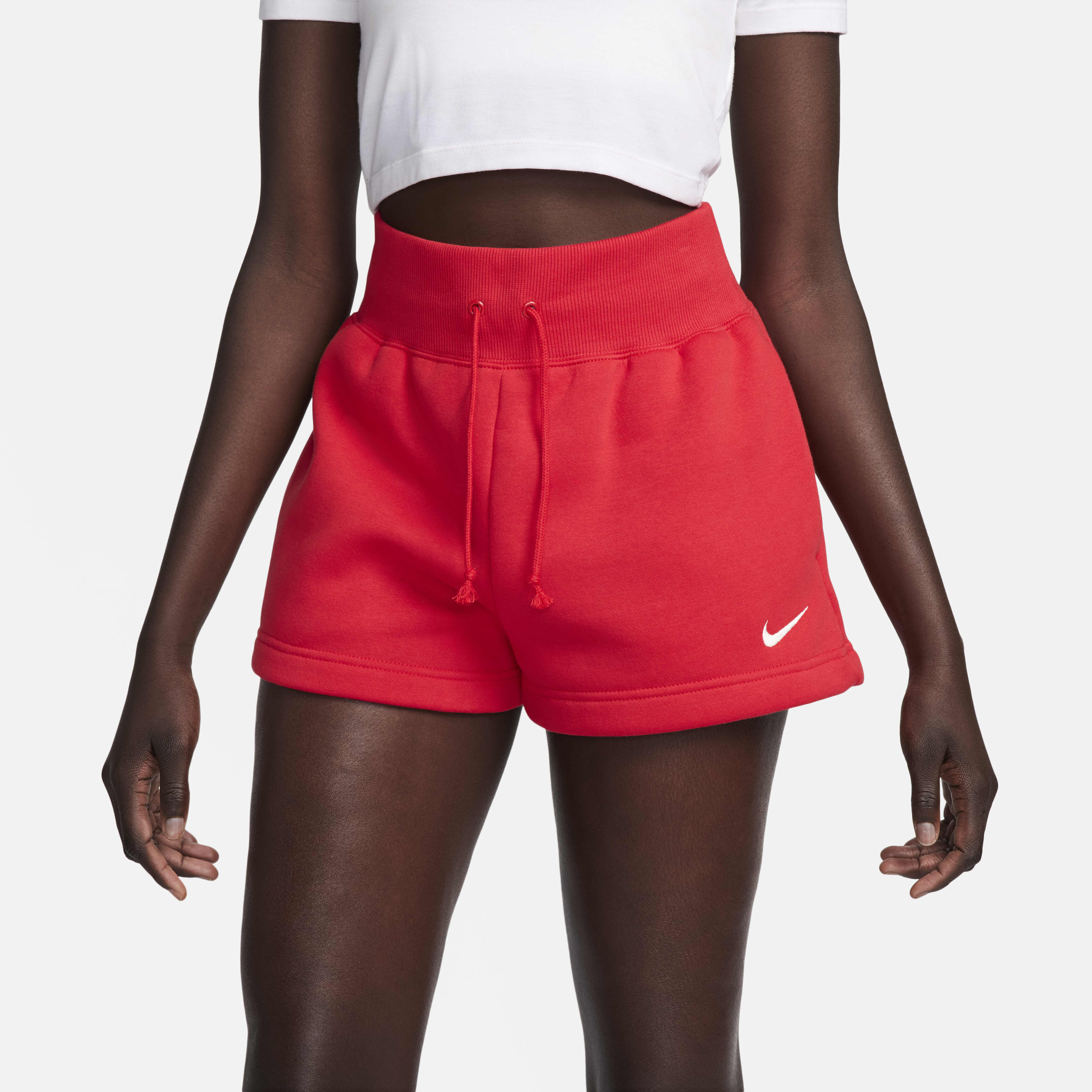 Buy Nike Sportswear Phoenix Fleece Women s High Waisted Loose Shorts Nike Kuwait Official