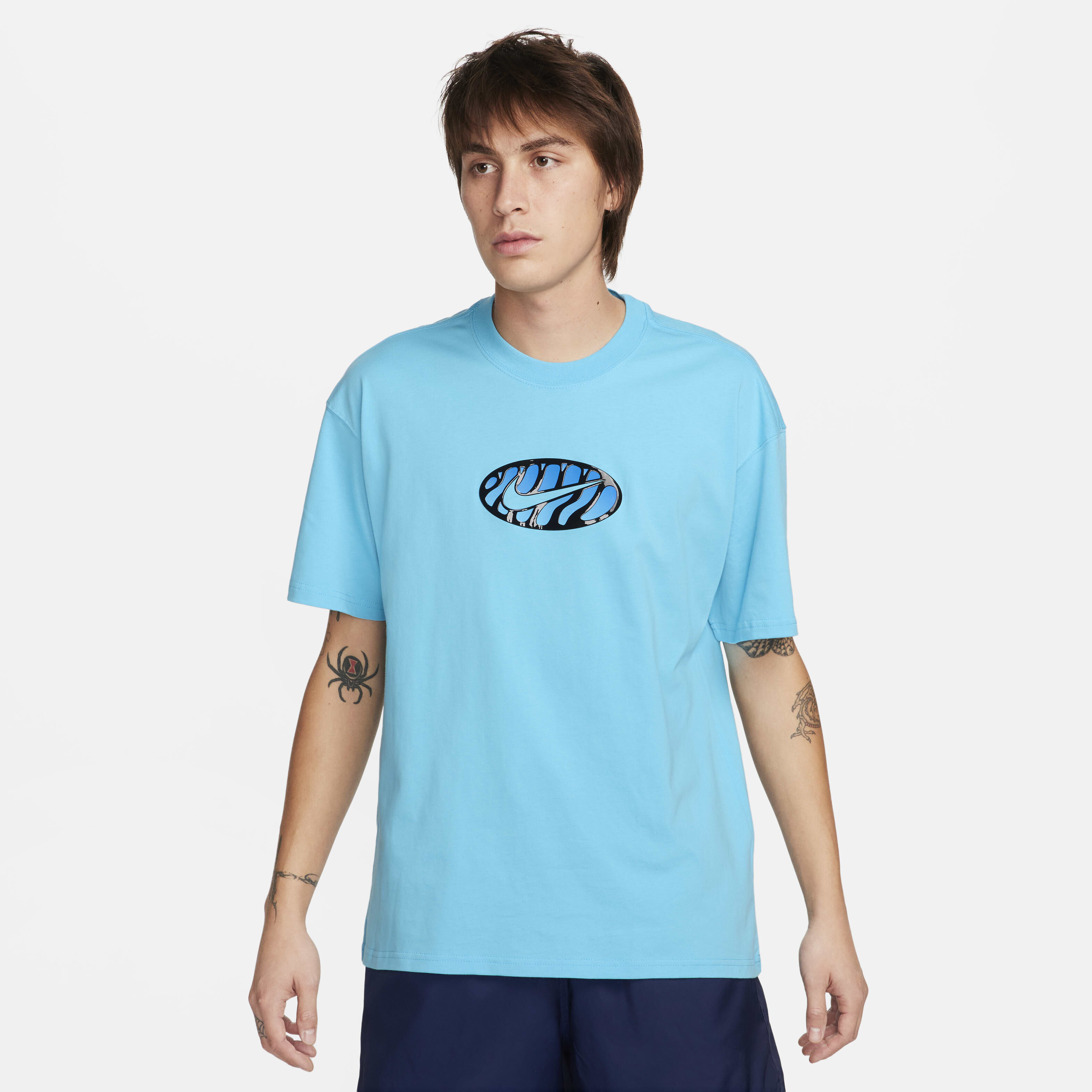 Buy Nike Sportswear Max90 T-Shirt - Baltic Blue | Nike