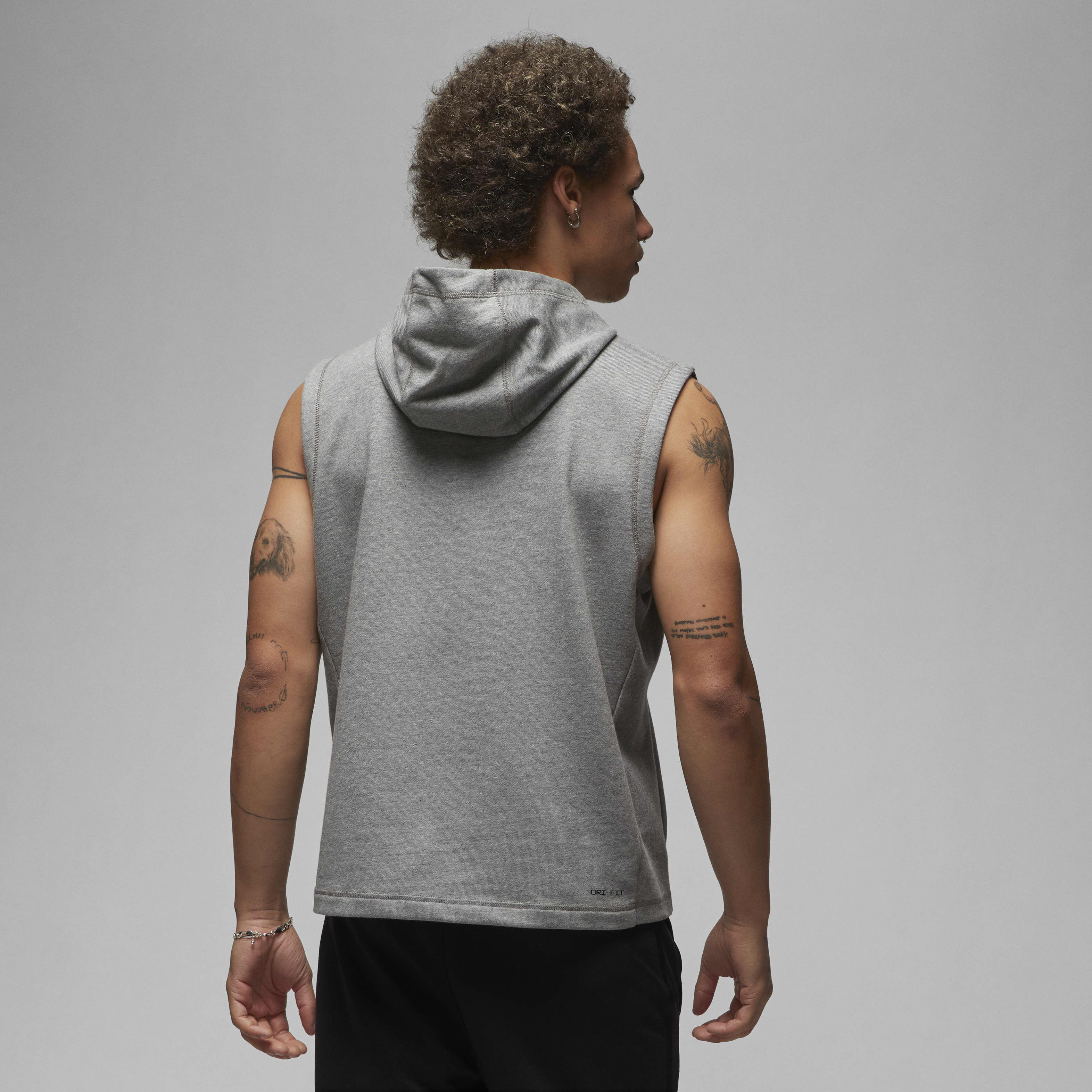 Buy Jordan Dri FIT Sport Men s Fleece Sleeveless Hoodie Nike Kuwait Official
