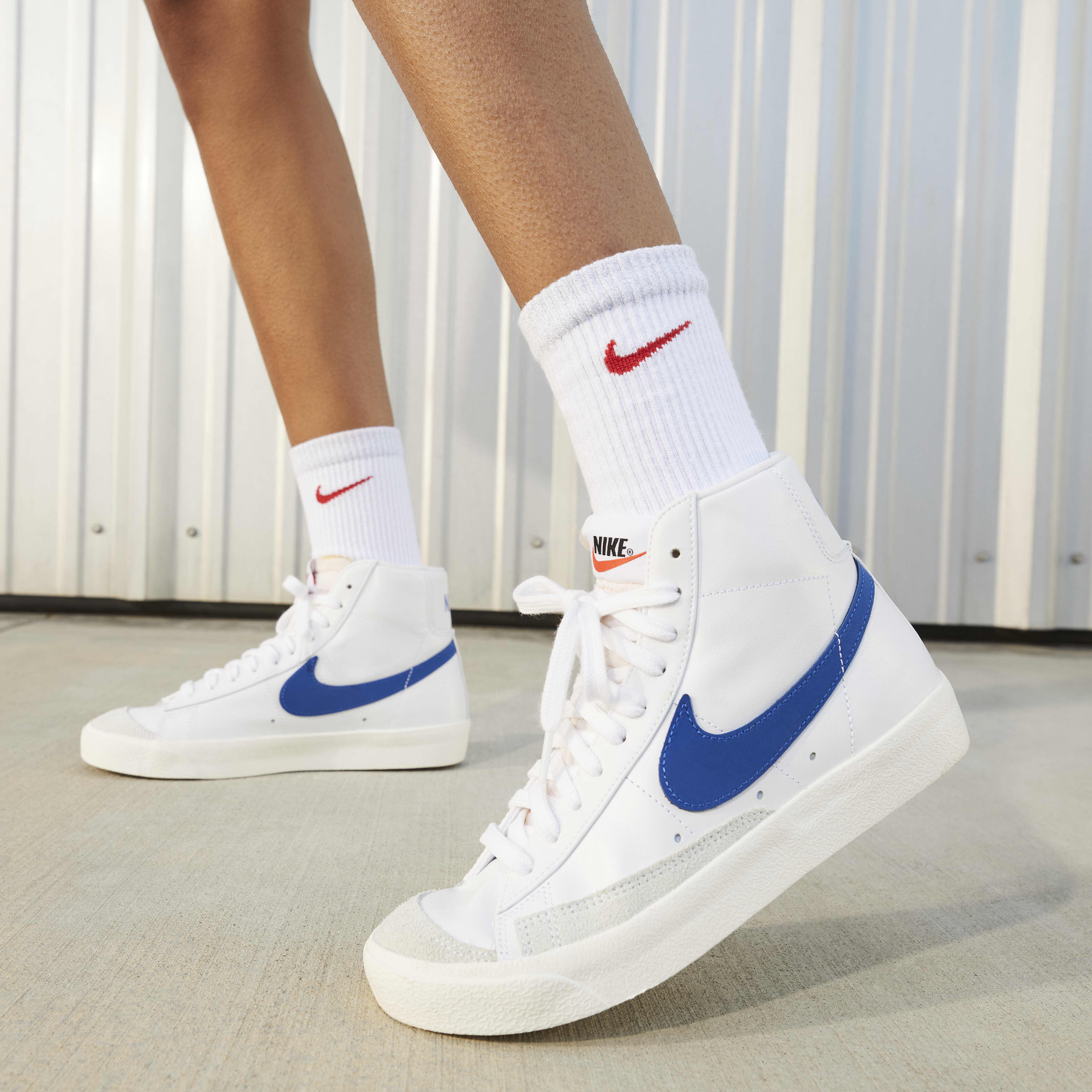 Buy Nike Blazer Mid '77 Women's Shoes - White/Sail/Black