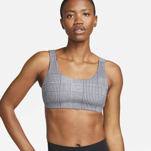 Women's Sports Bras Light Support-Nike, Nike Alate All U, Women's Light-Support Lightly Lined U-Neck Printed Sports Bra