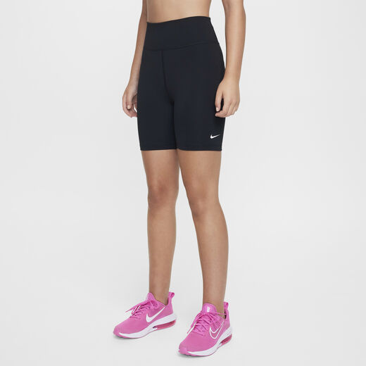Shorts-Nike, Nike One, Older Kids' (Girls') Dri-FIT 12.5cm (approx.) Biker Shorts