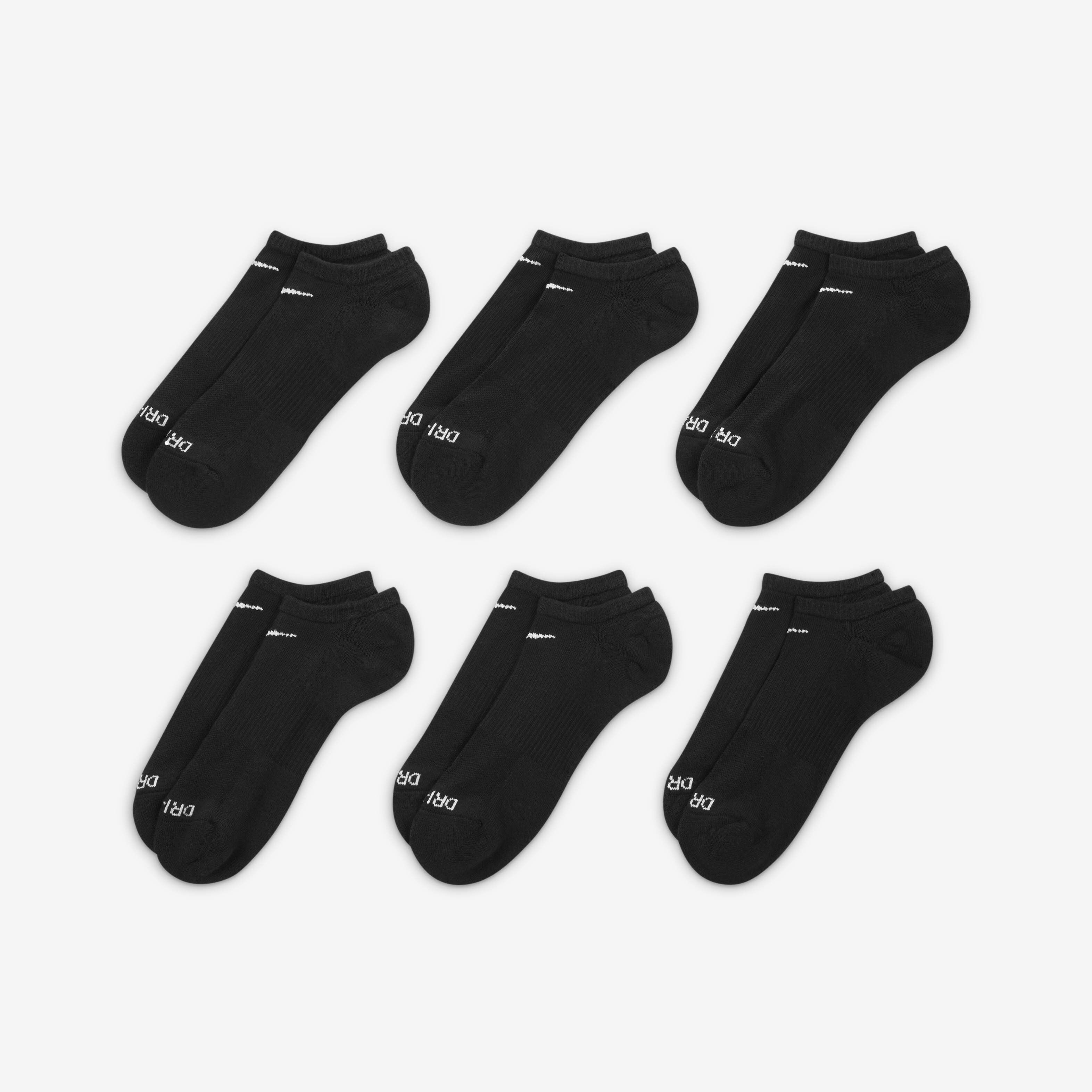 Buy Nike Everyday Plus Cushioned Training No Show Socks 6 Pairs Nike Kuwait Official