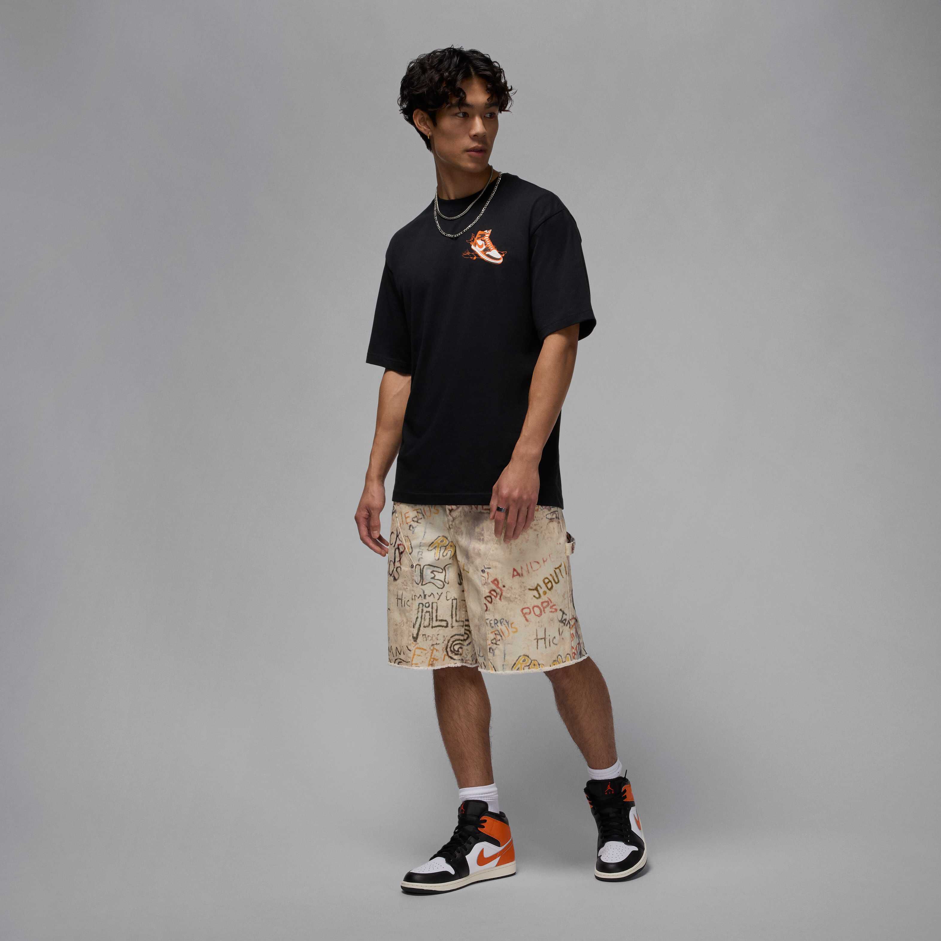 jordan aj1 shoe shirt