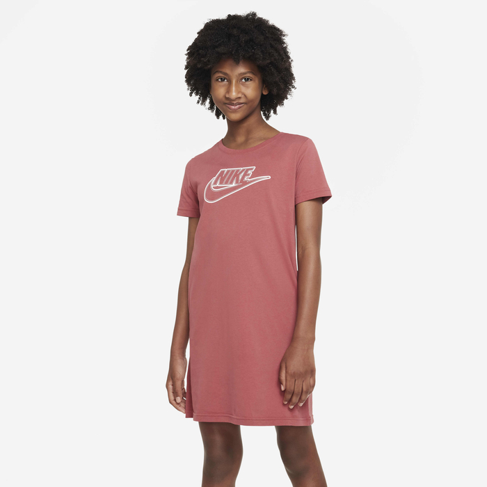 Buy Nike Sportswear Older Kids' (Girls') T-Shirt Dress - Canyon Rust/White @ Nike Kuwait Buy Nike Sportswear Older Kids' (Girls') T-Shirt Dress - Canyon Rust/White @ Nike Kuwait