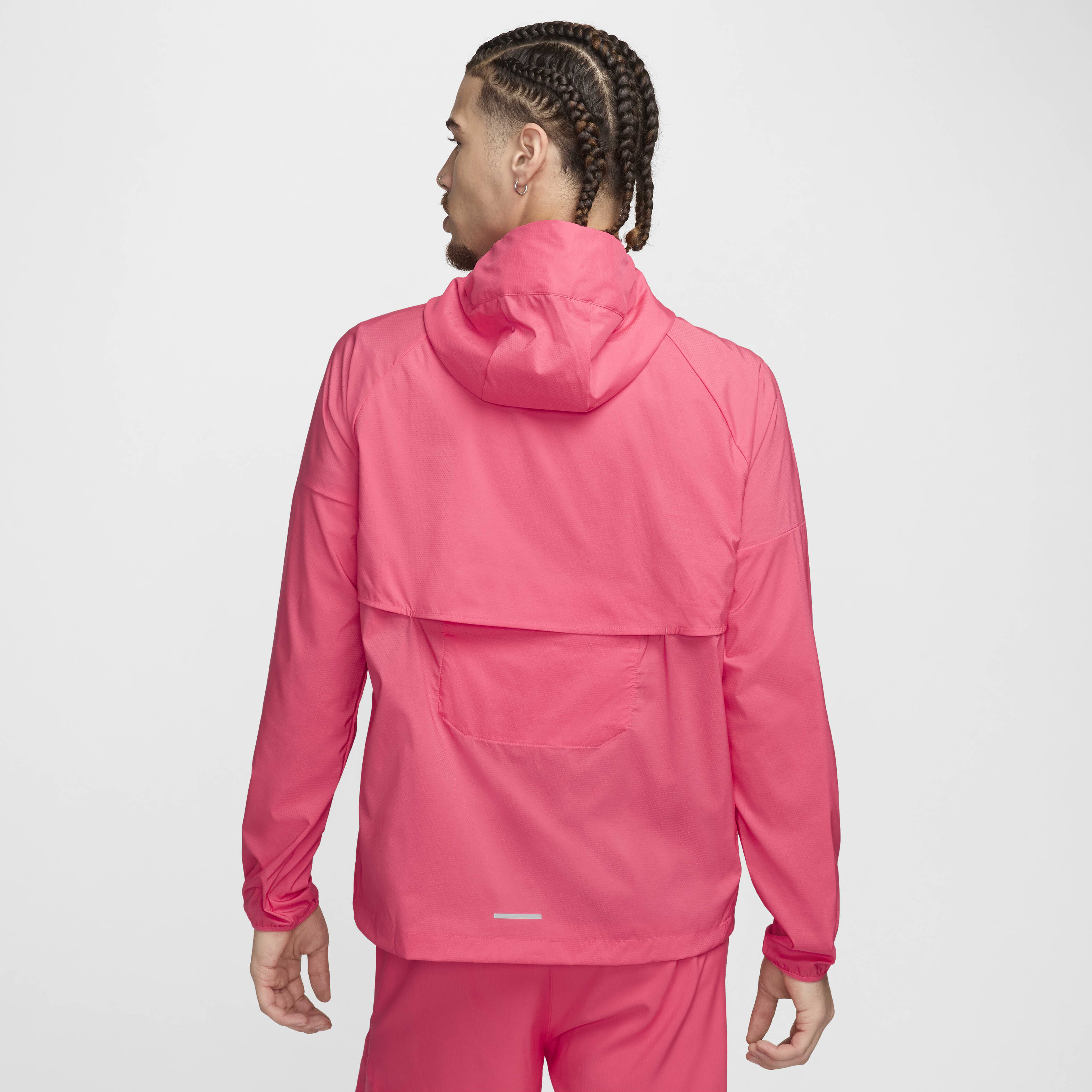 Nike pink windbreaker mens outlet