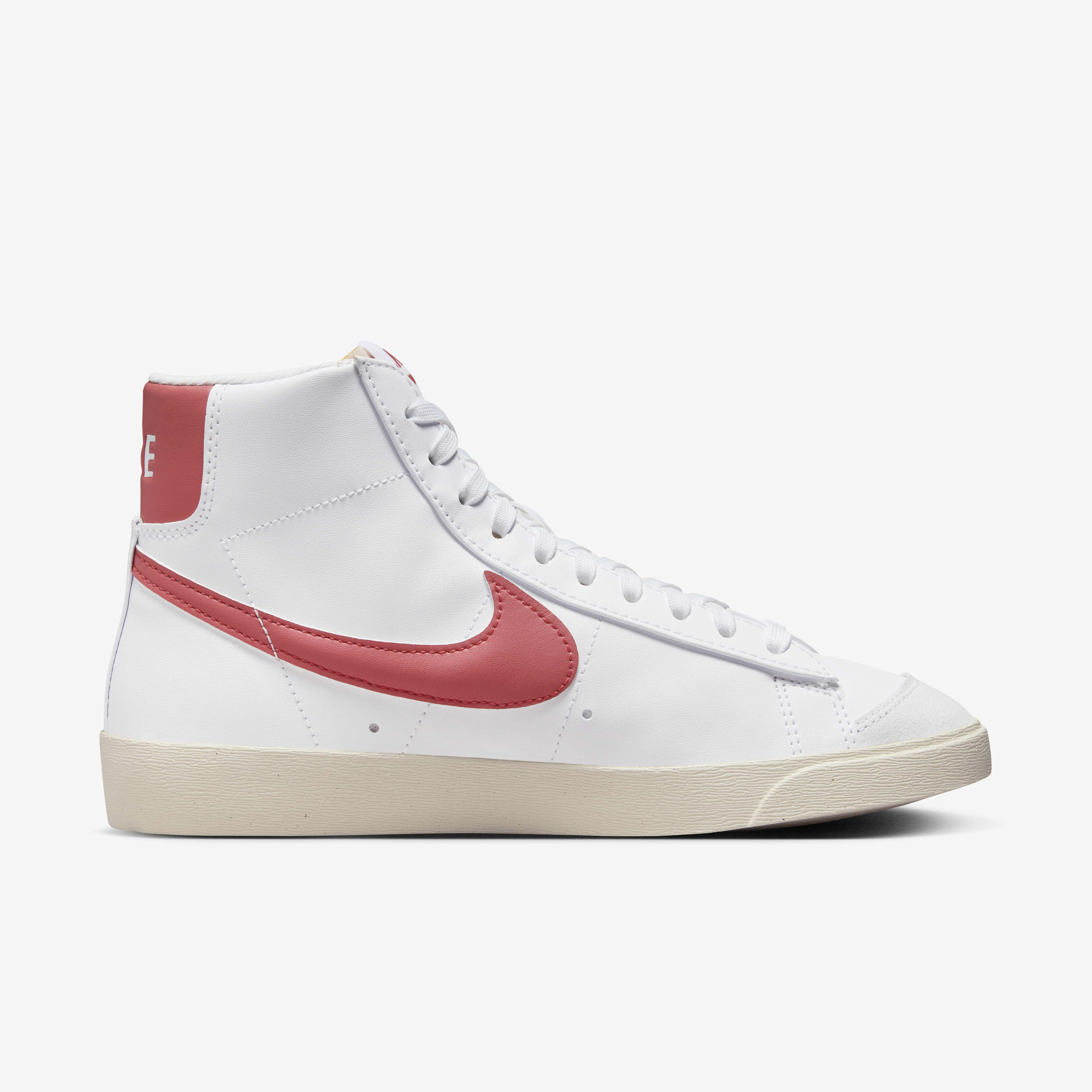 Buy Nike Blazer Mid 77 Women s Shoes White Red Stardust Sail Adobe Nike Kuwait Official