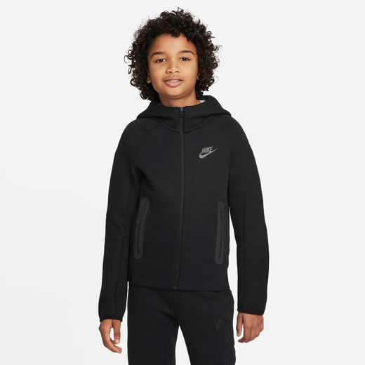 Hoodies & Sweatshirts-Nike, Nike Sportswear Tech Fleece, Older Kids' (Boys') Full-Zip Hoodie