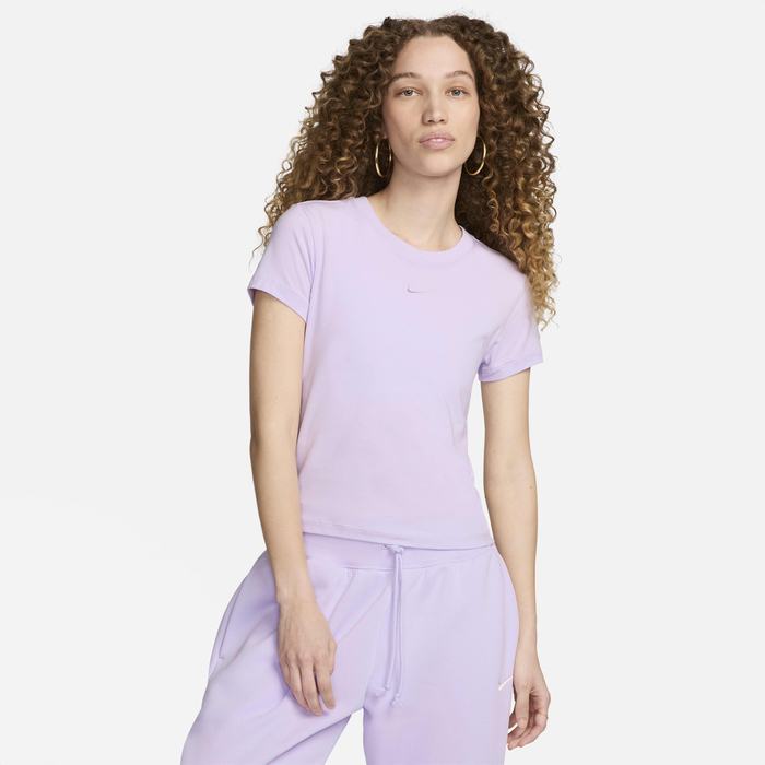 Buy Nike Sportswear Chill Knit Women's T-shirt Violet Mist