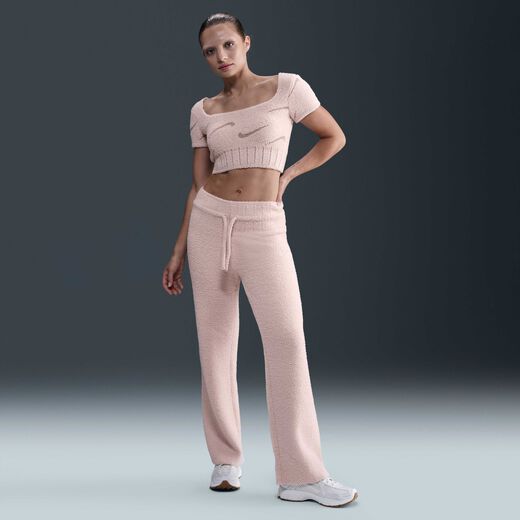 Trousers & Tights-Nike, Nike Sportswear Phoenix Cosy Bouclé, Women's Slim Knit Trousers