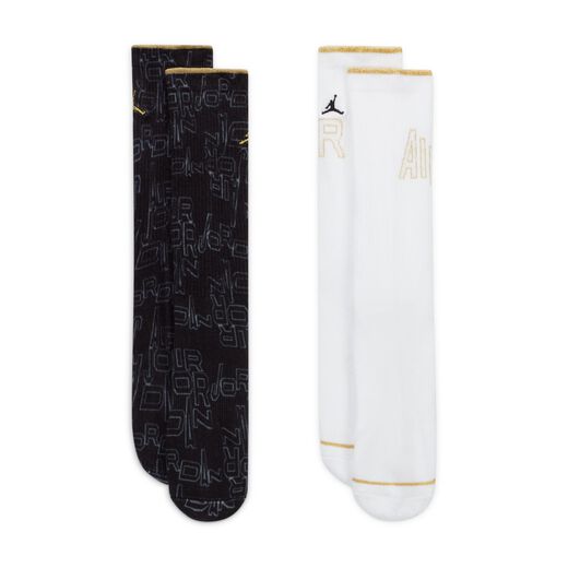 Socks-Jordan, Jordan Crew Socks (2 Pairs), Big Kids Socks