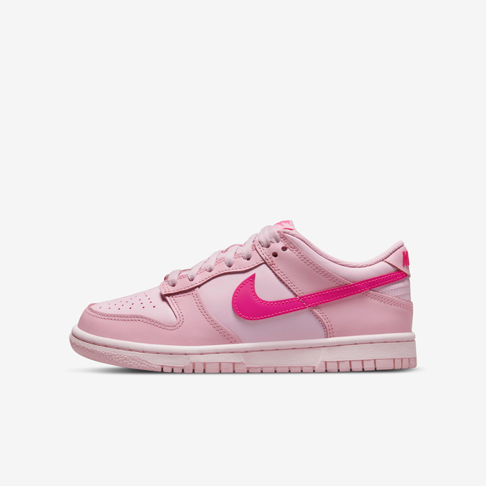 Buy Nike Dunk Low Older Kids' Shoes Medium Soft Pink/Hyper Pink