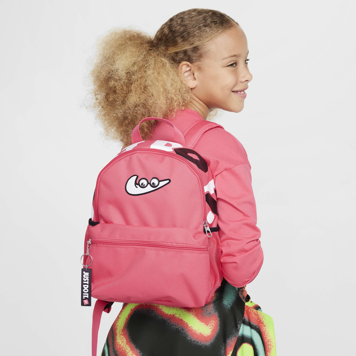 girls' kids nike backpack Kid's Brasilia JDI Mini (11L), Black/Black/Holo, MISC : Clothing, Shoes & Jewelry Mesh side pockets add extra convenience for a water bottle or quick Girls' Pink Bags & Backpacks.
