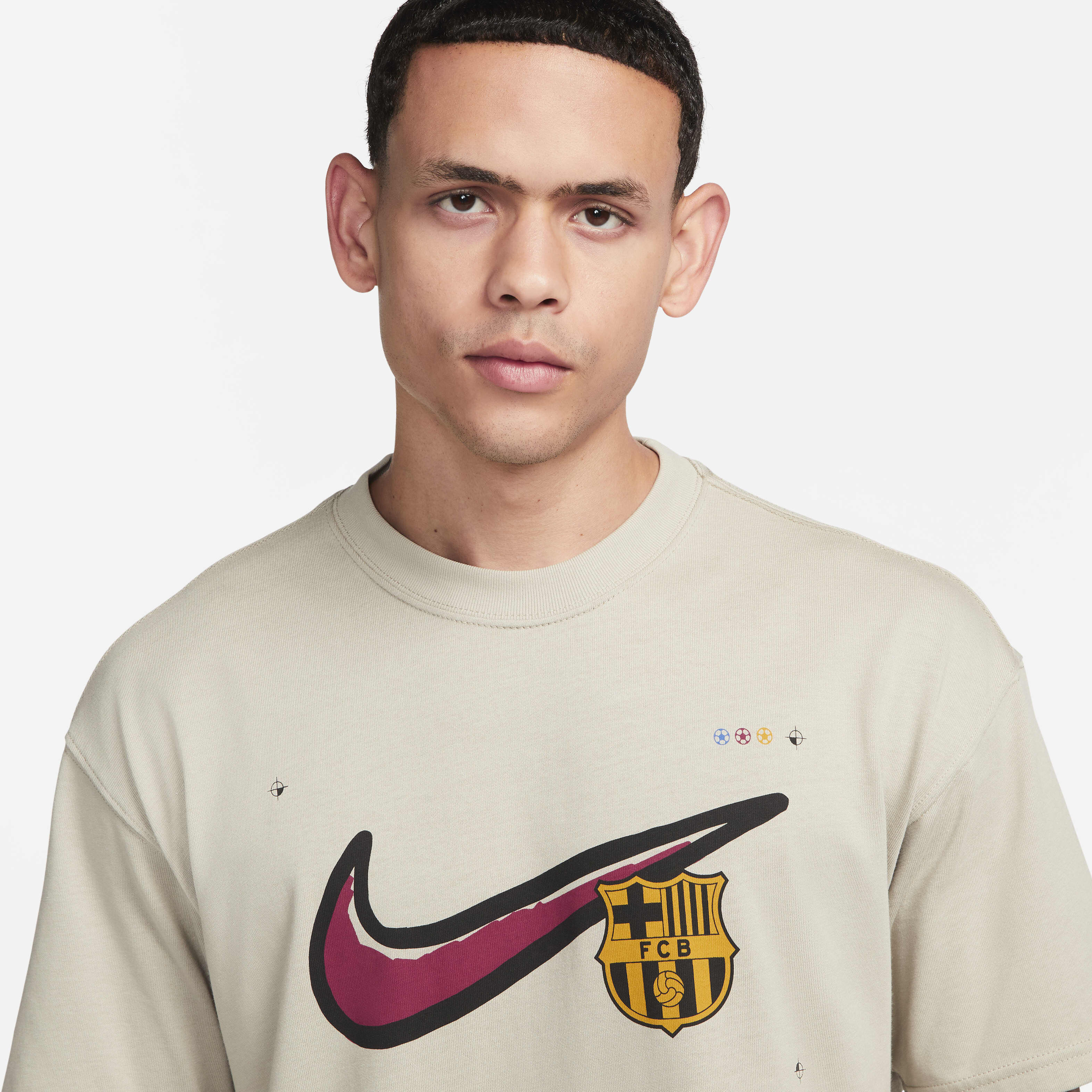 Nike FC Barcelona 08／09シーズン Club Barcelona FC Authentic Nike Jersey Size Small 2008-2009