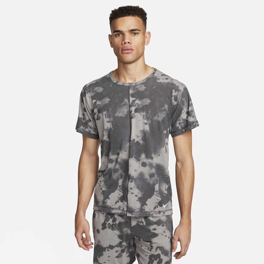 قمصان كم قصير رجالية-نايكي, نايكي دراي-فت, تيشيرت اليوجا اول-اوفر برينت بأكمام قصيرة للرجال قمصان كم قصير رجالية-نايكي, نايكي دراي-فت, تيشيرت اليوجا اول-اوفر برينت بأكمام قصيرة للرجال