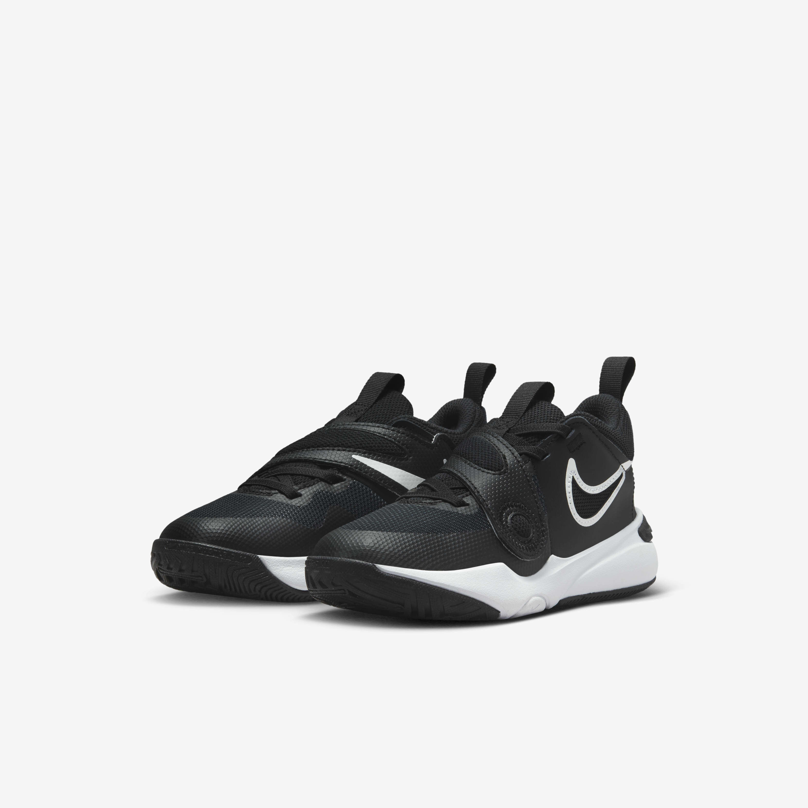 Buy Nike Team Hustle D 11 Younger Kids Shoes Black White Nike Kuwait Official