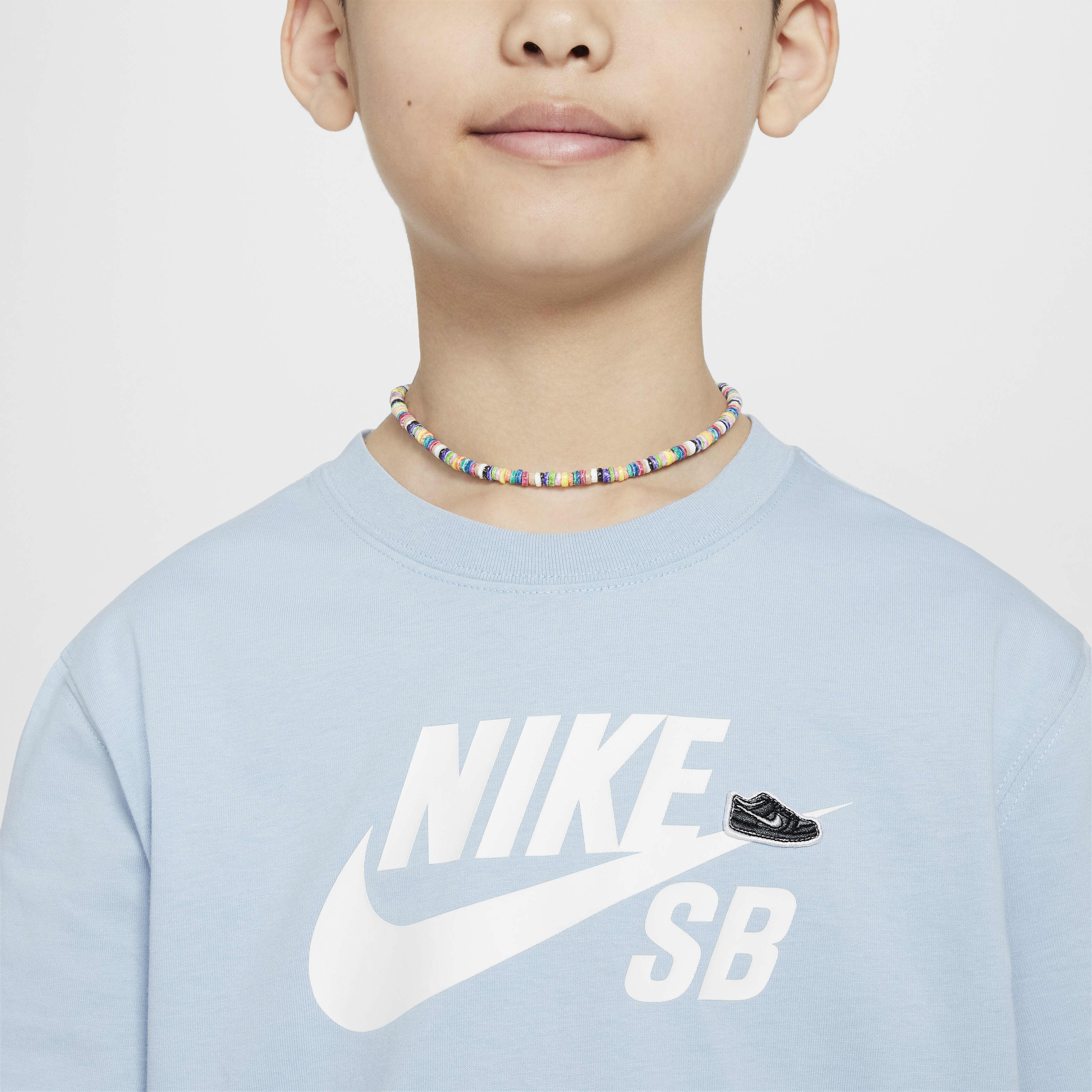 nike swoosh chain net shirt