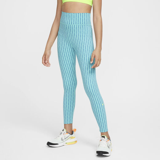 Trousers & Tights-Nike, Nike One, Older Kids' (Girls') Dri-FIT High-Waisted Leggings