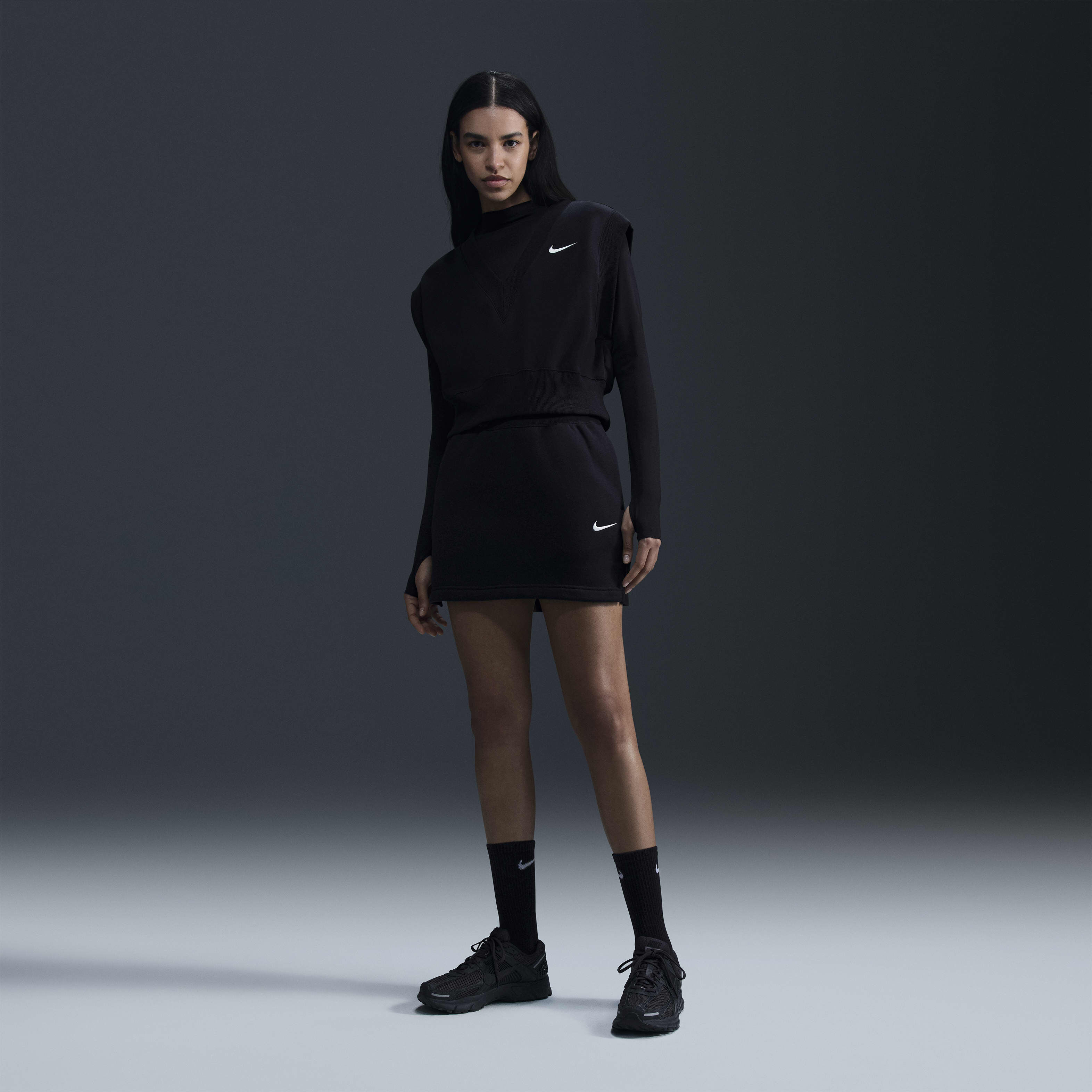 Nike tech fleece skirt discount