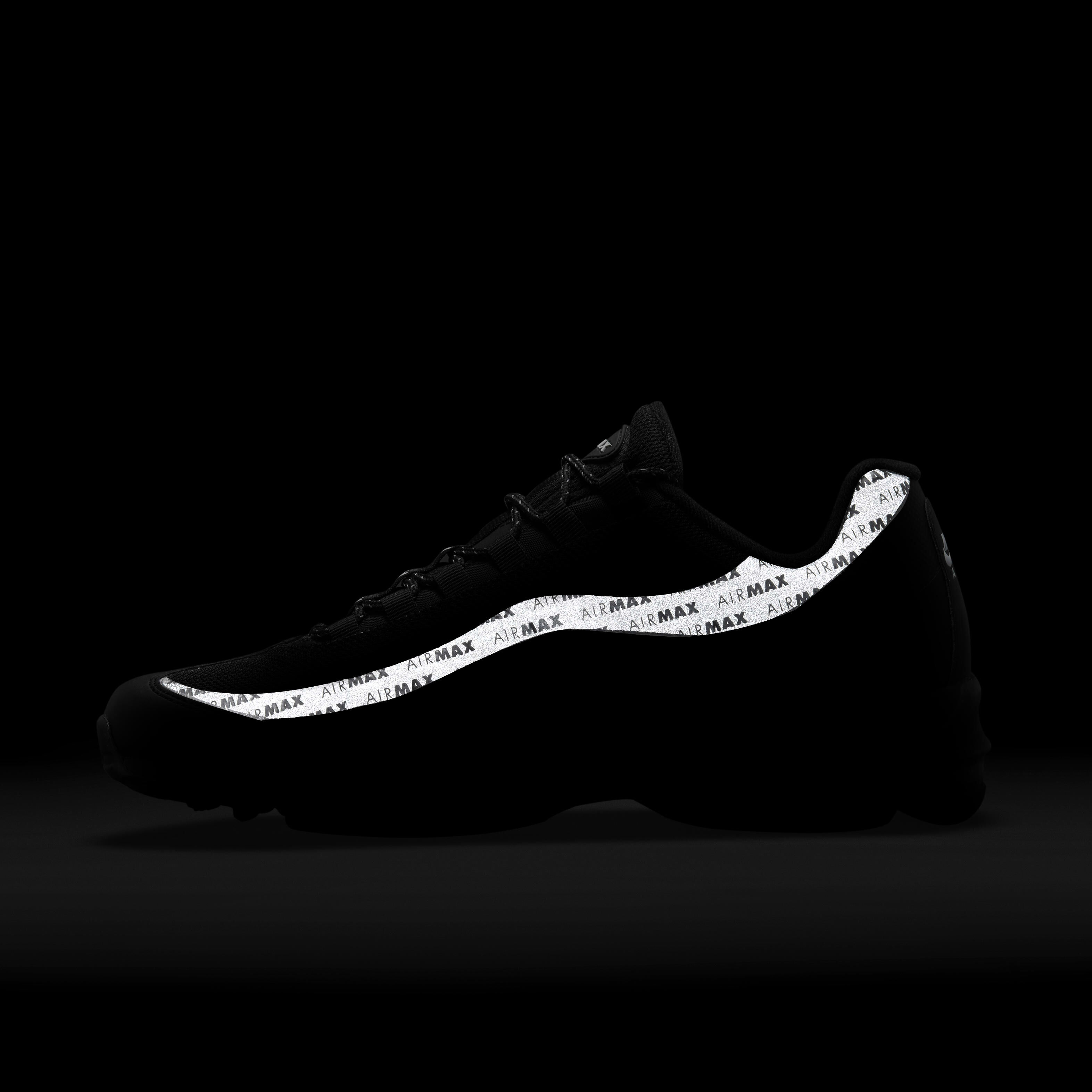 nike air max 95 ultra se black and white