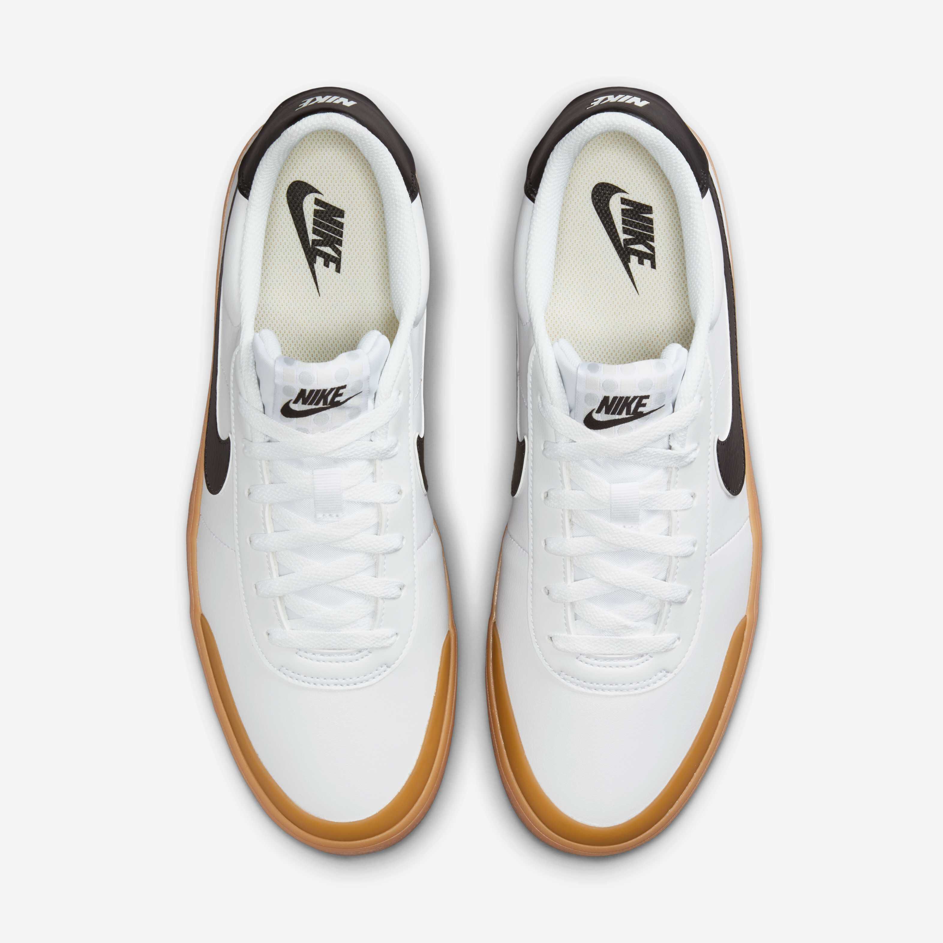 Buy Nike Court Shot Men's Shoes - White/Gum Light Brown/Black