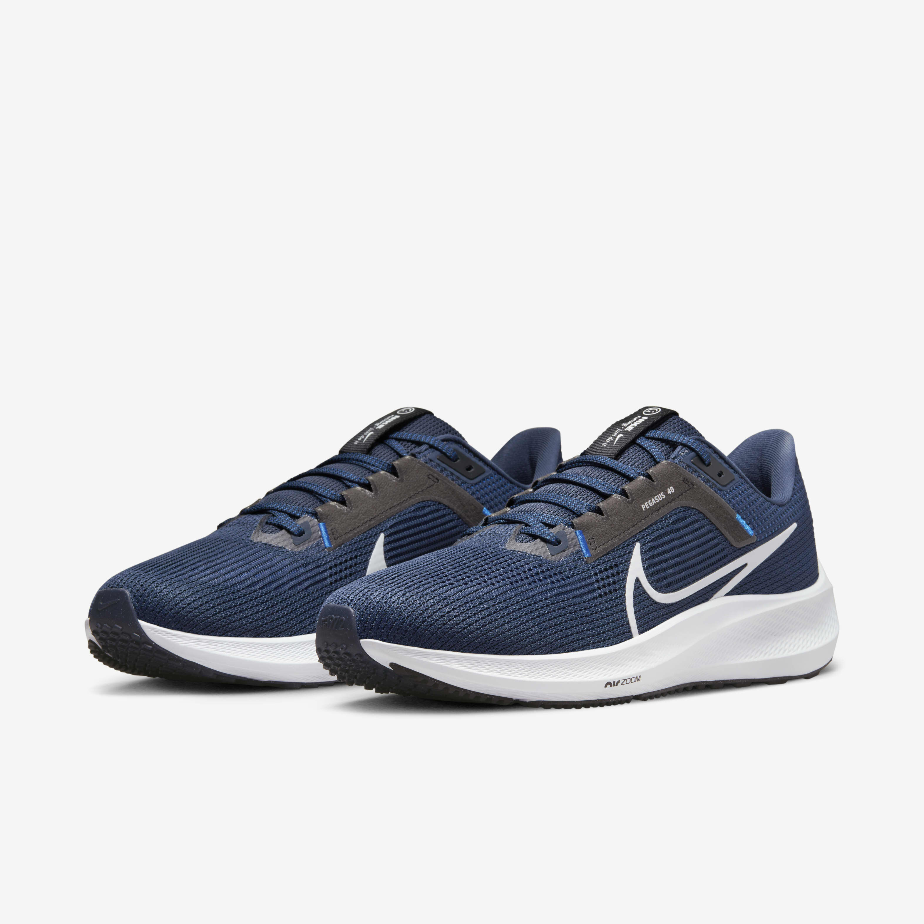nike pegasus navy blue