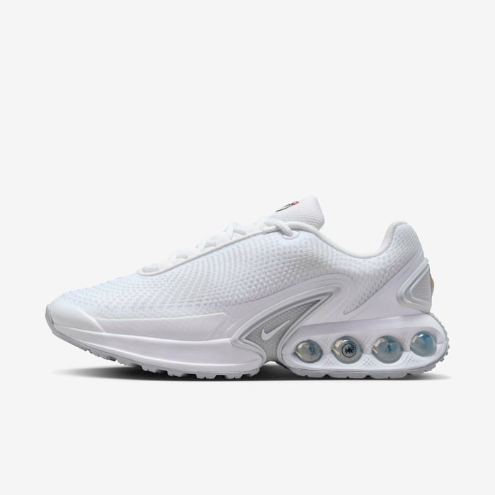 Buy Nike Air Max Dn Women's Shoes White/White/Metallic Silver