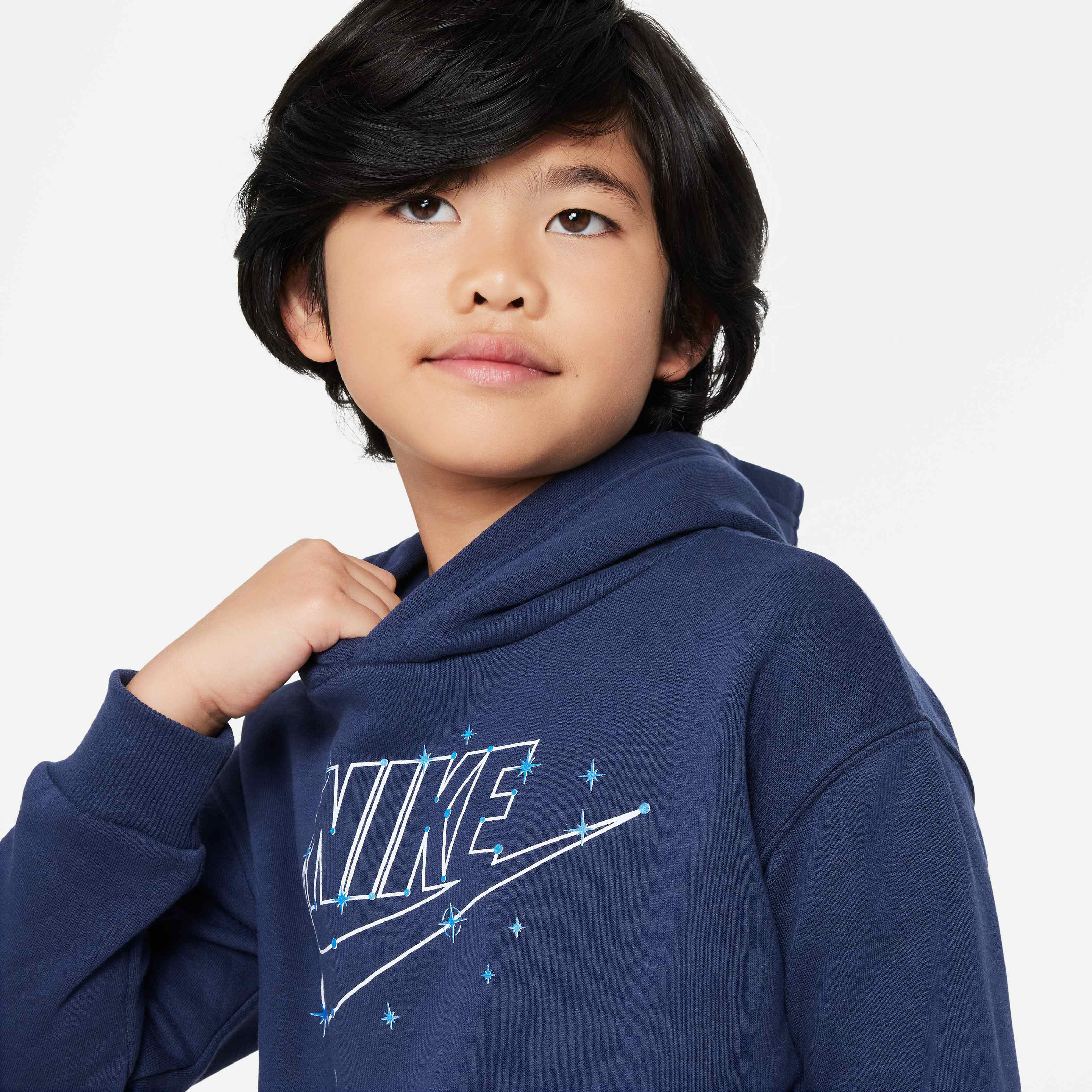 Nike Sportswear Shine Fleece Pullover Hoodie image number 2