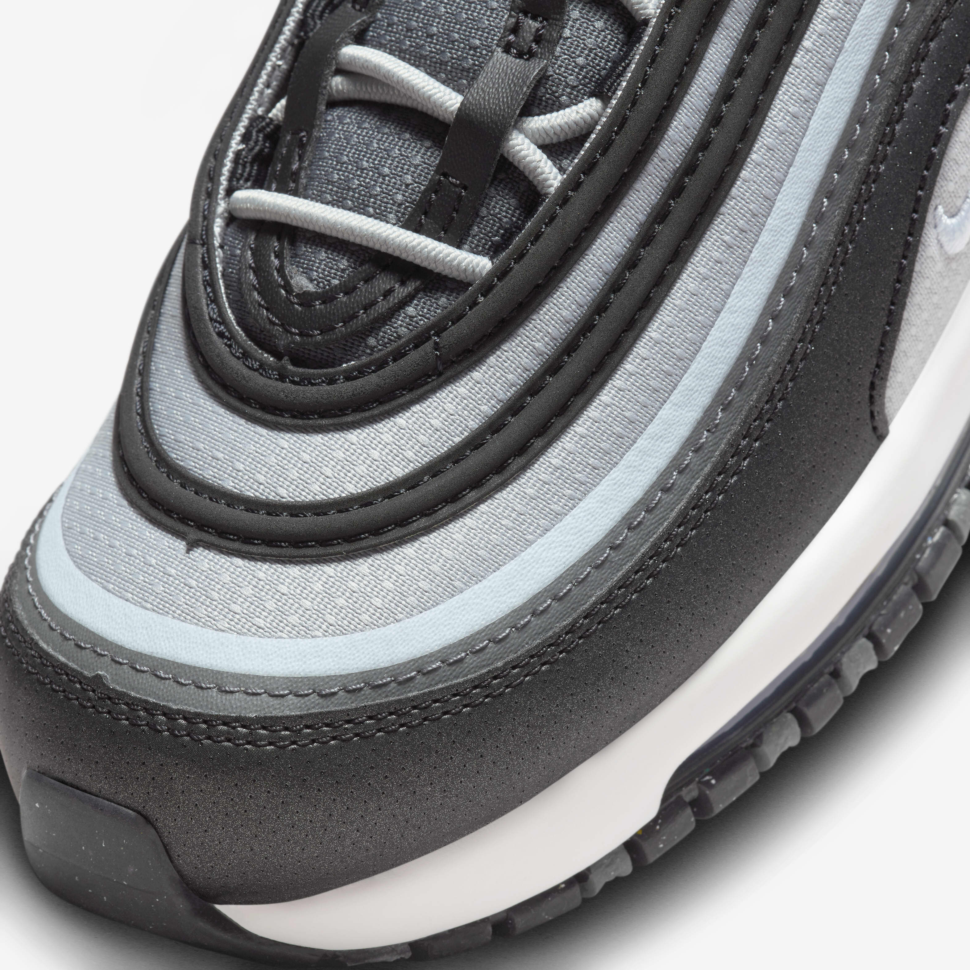 Nike air max 97 trainer cool grey/black/white top