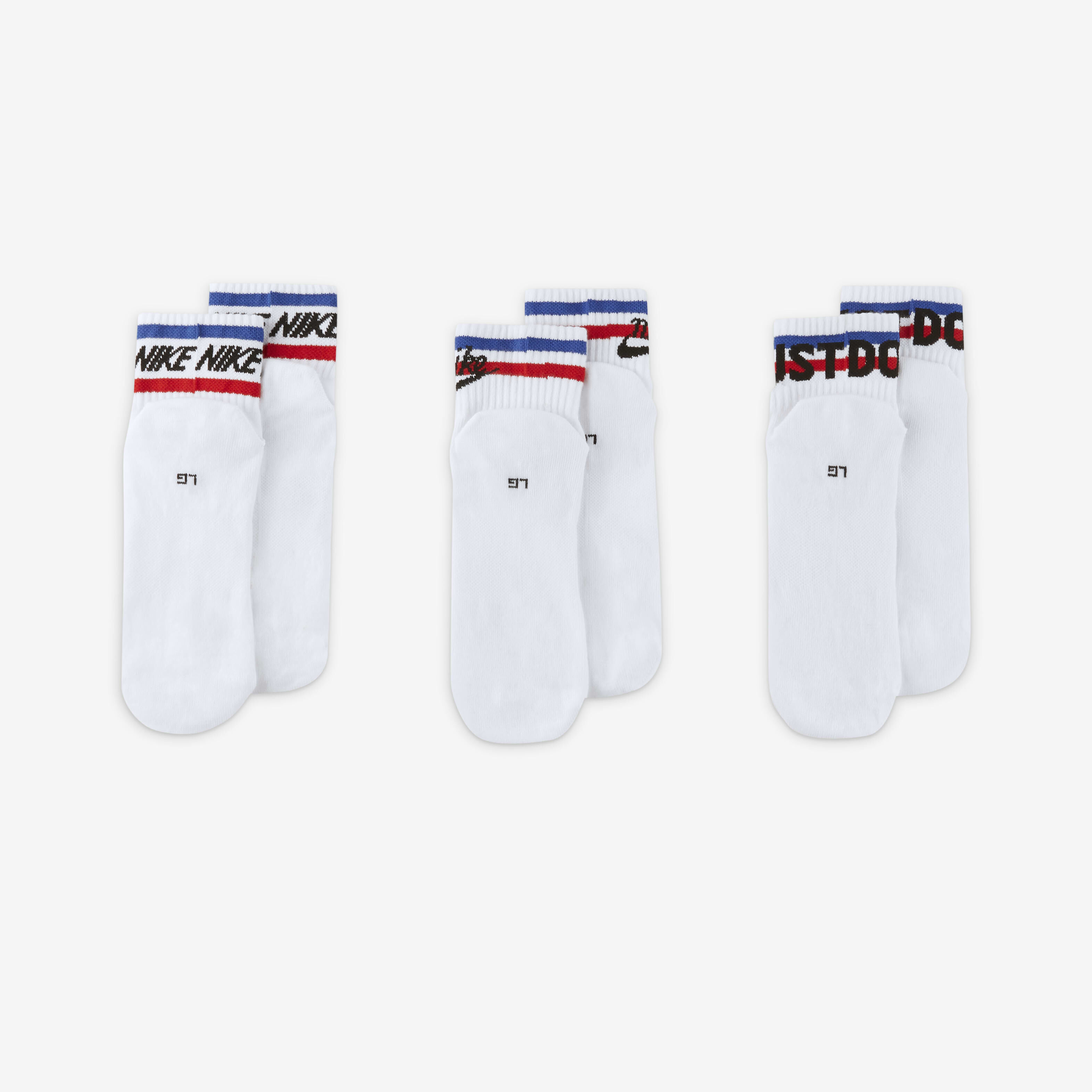 Buy Nike Everyday Essential Ankle Socks 3 Pairs Nike Kuwait Official