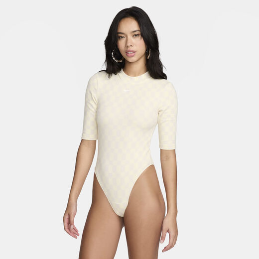 Women's Bodysuits-Nike, Nike Sportswear Collection, Women's Jacquard Bodysuit