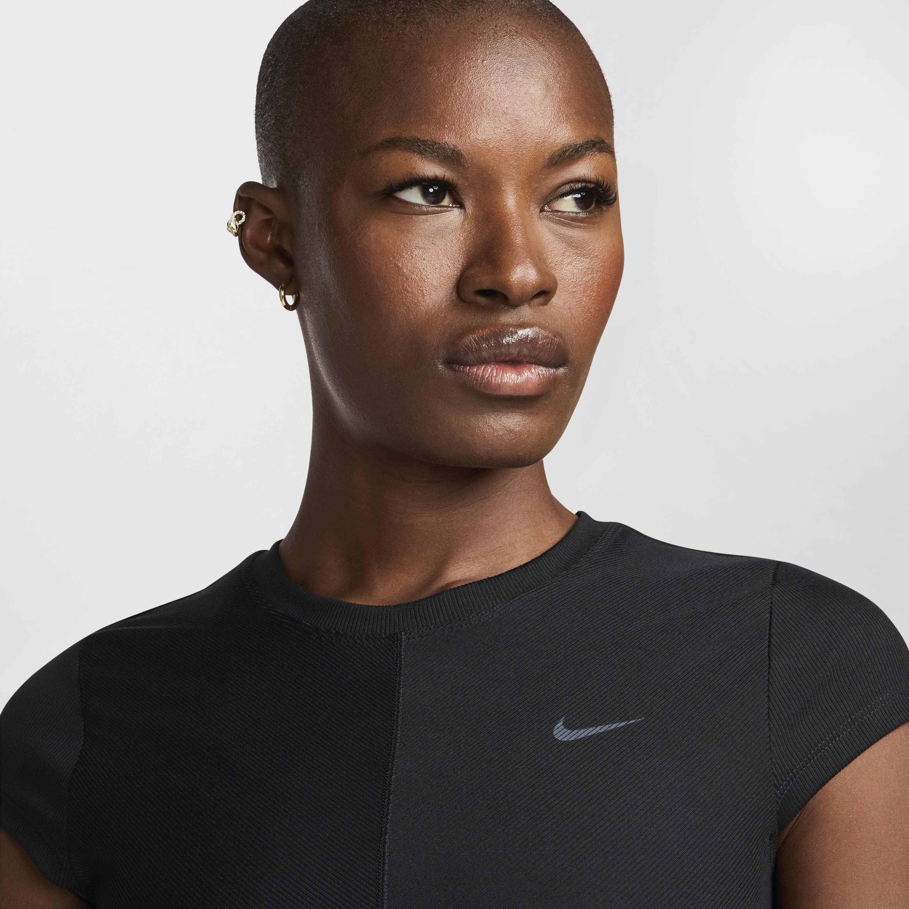Nike one shoulder top clearance