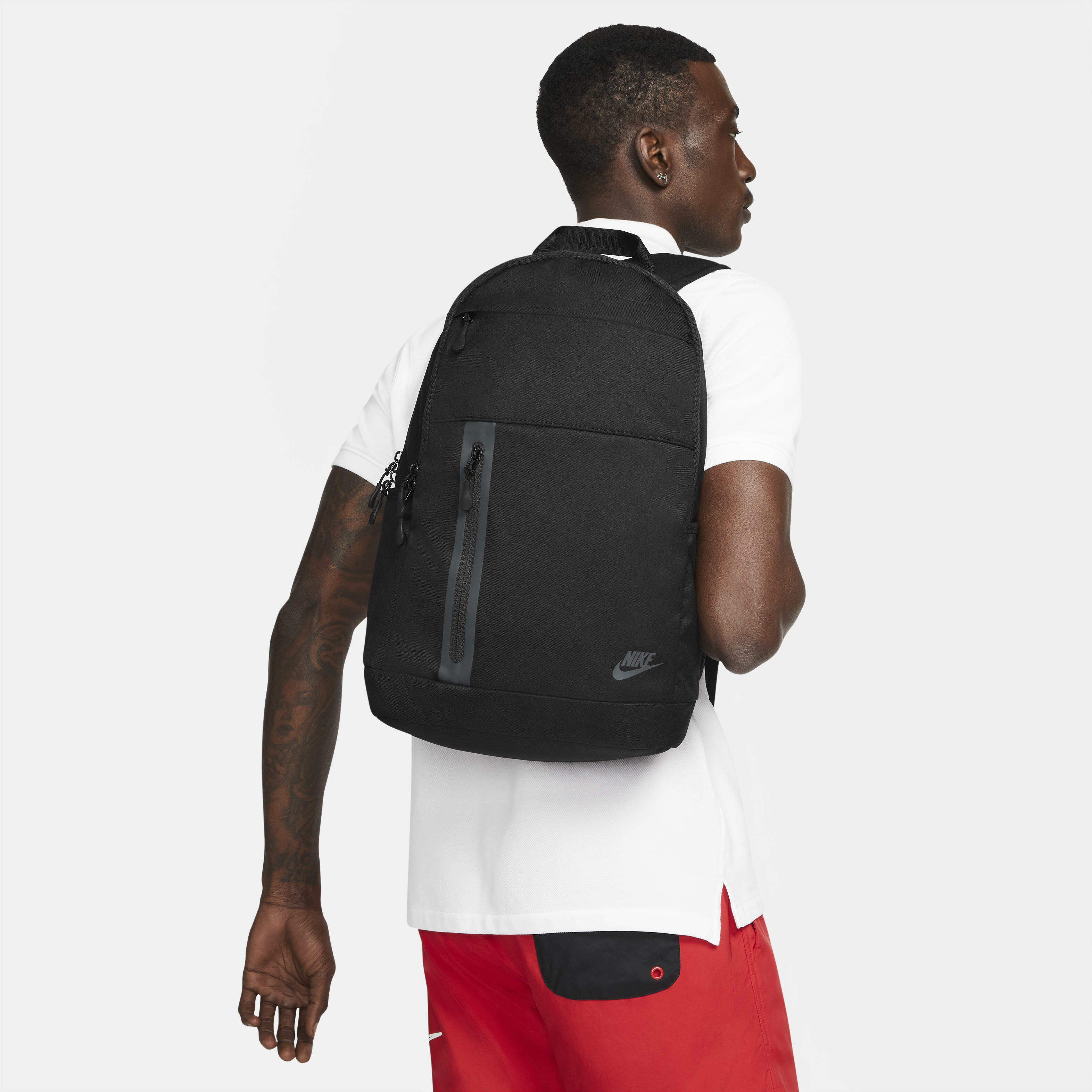Nike sport backpack with shoe storage discount
